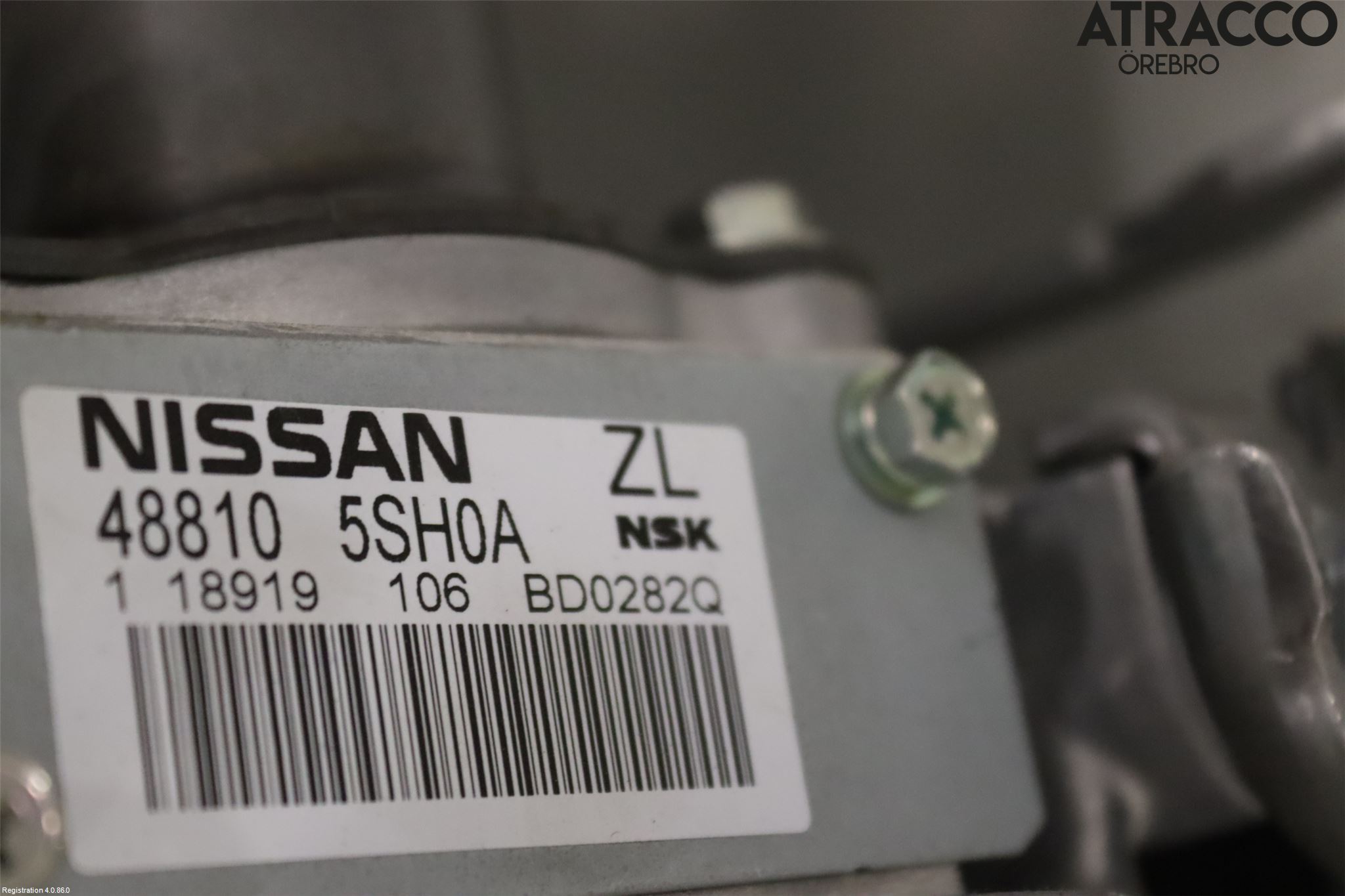 Nissan LEAF 18- Rattaxelagg Med Inb Servo