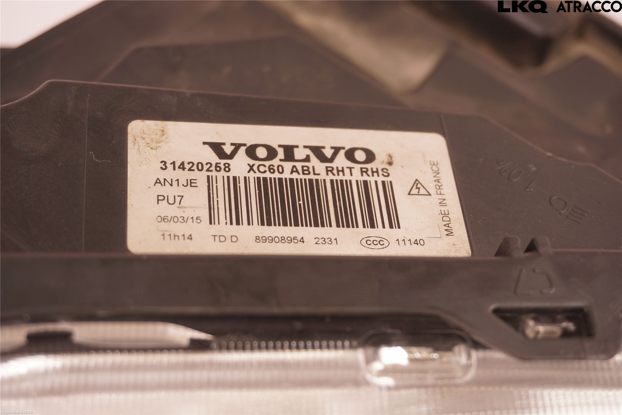 Volvo XC60 14-17 Strålkastare Höger