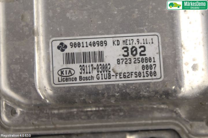 Kia RIO 12-16 Styrenhet Insprut Bensin