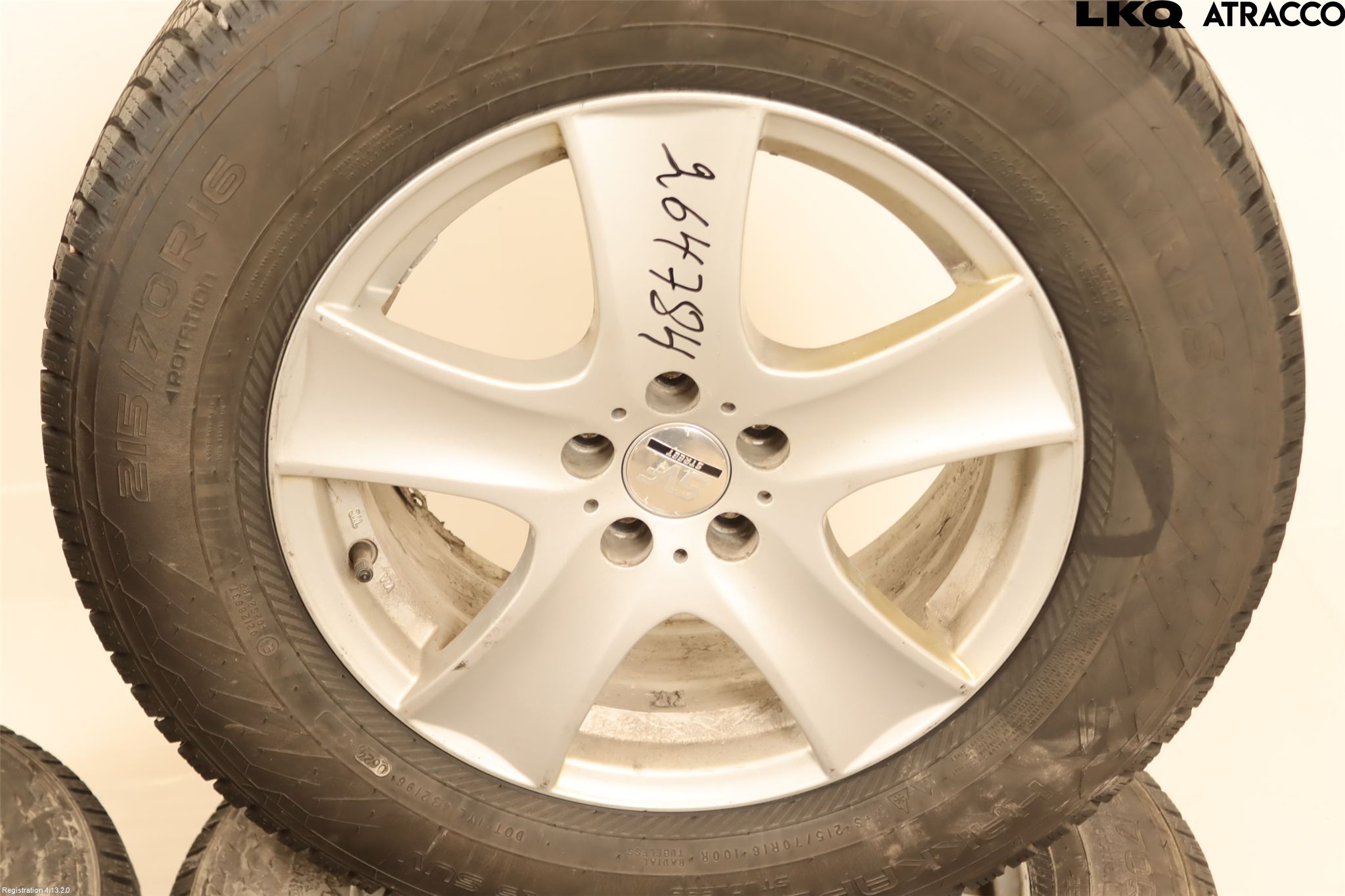 Subaru FORESTER SJ 13-18 Vinterdäck Alumfälg 4St