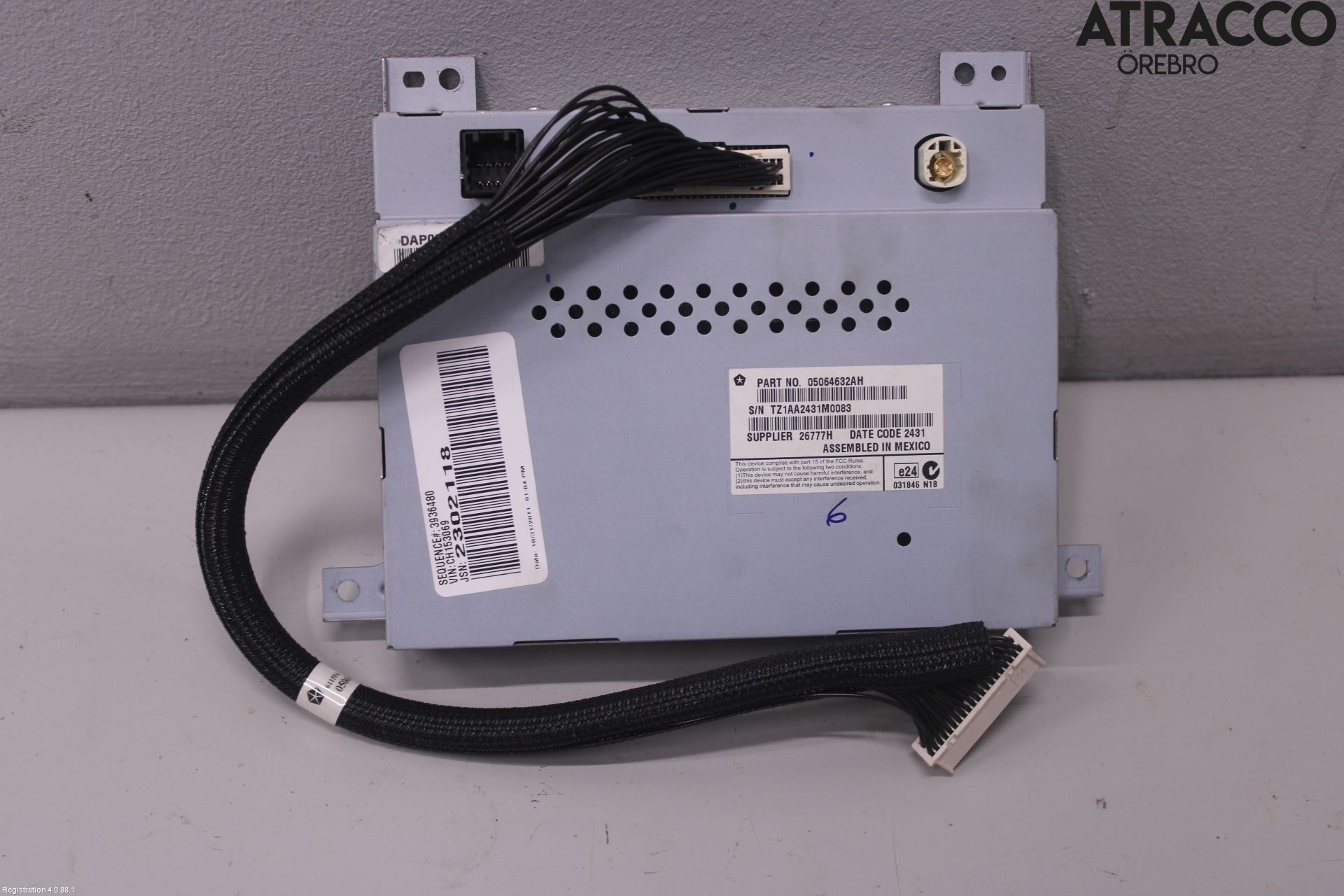 Lancia THEMA Bildskärm