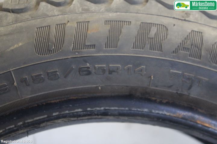 VINTERDÄCK DUBBAT Dim 155/65-14
