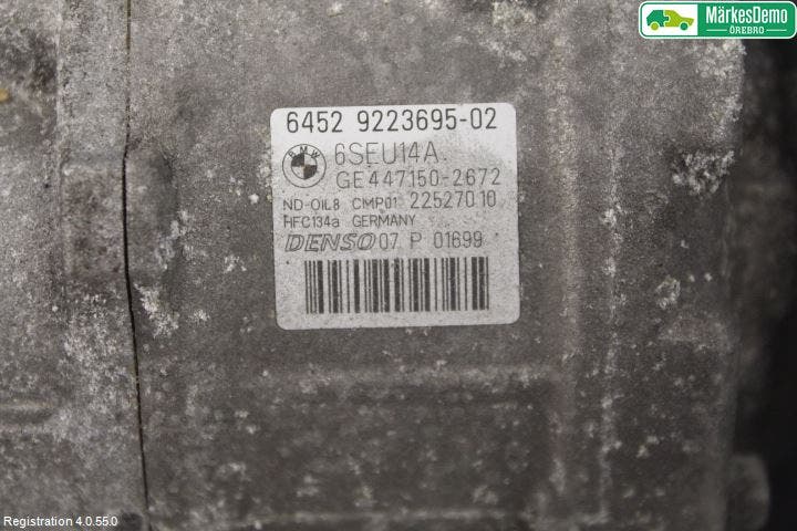 BMW 3 F30/F31/F80 12-19 Ac Kompressor