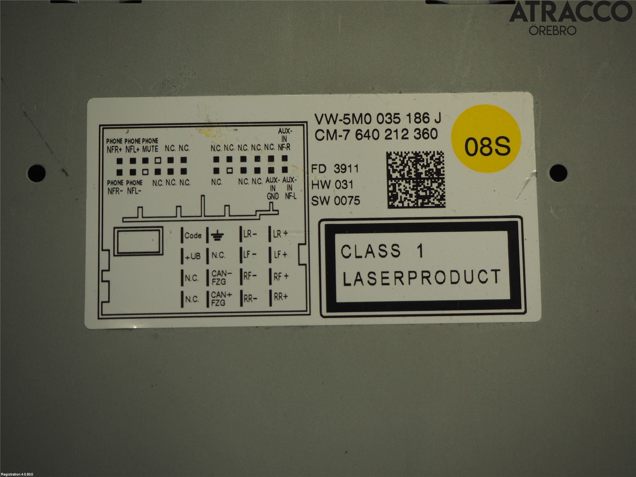 Volkswagen VW POLO 10-17 Cd Radio - Multimediapanel