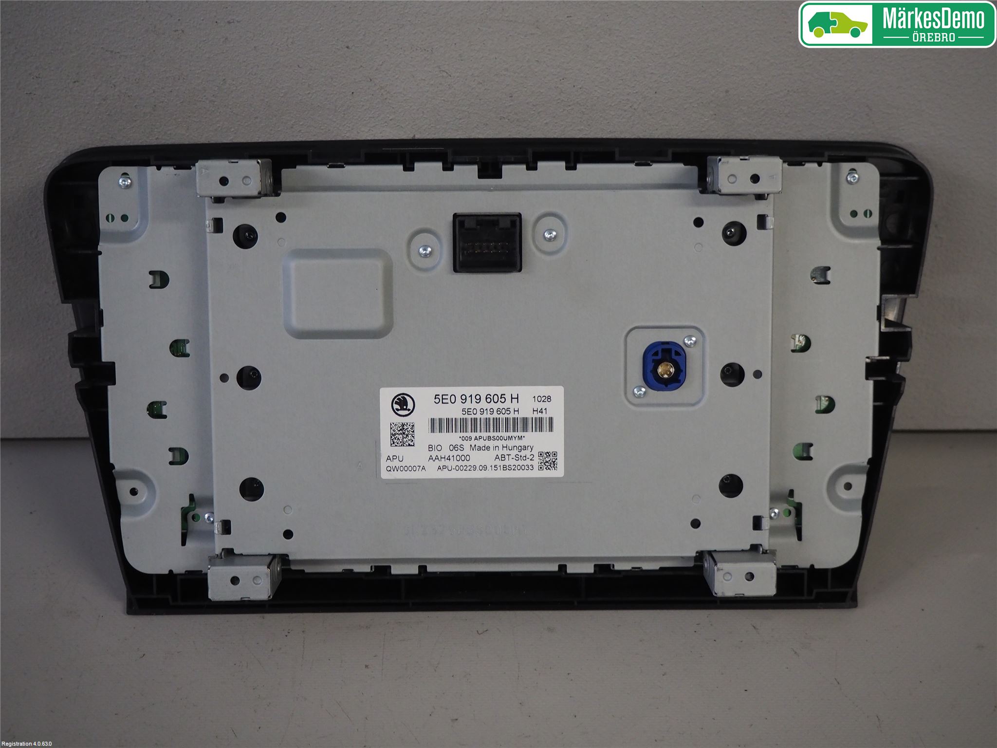 Skoda OCTAVIA (5E) 13-20 Multifunktionsdisplay