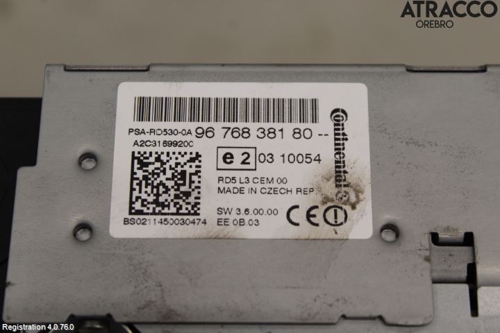 Citroen C4 II 11-18 Radio
