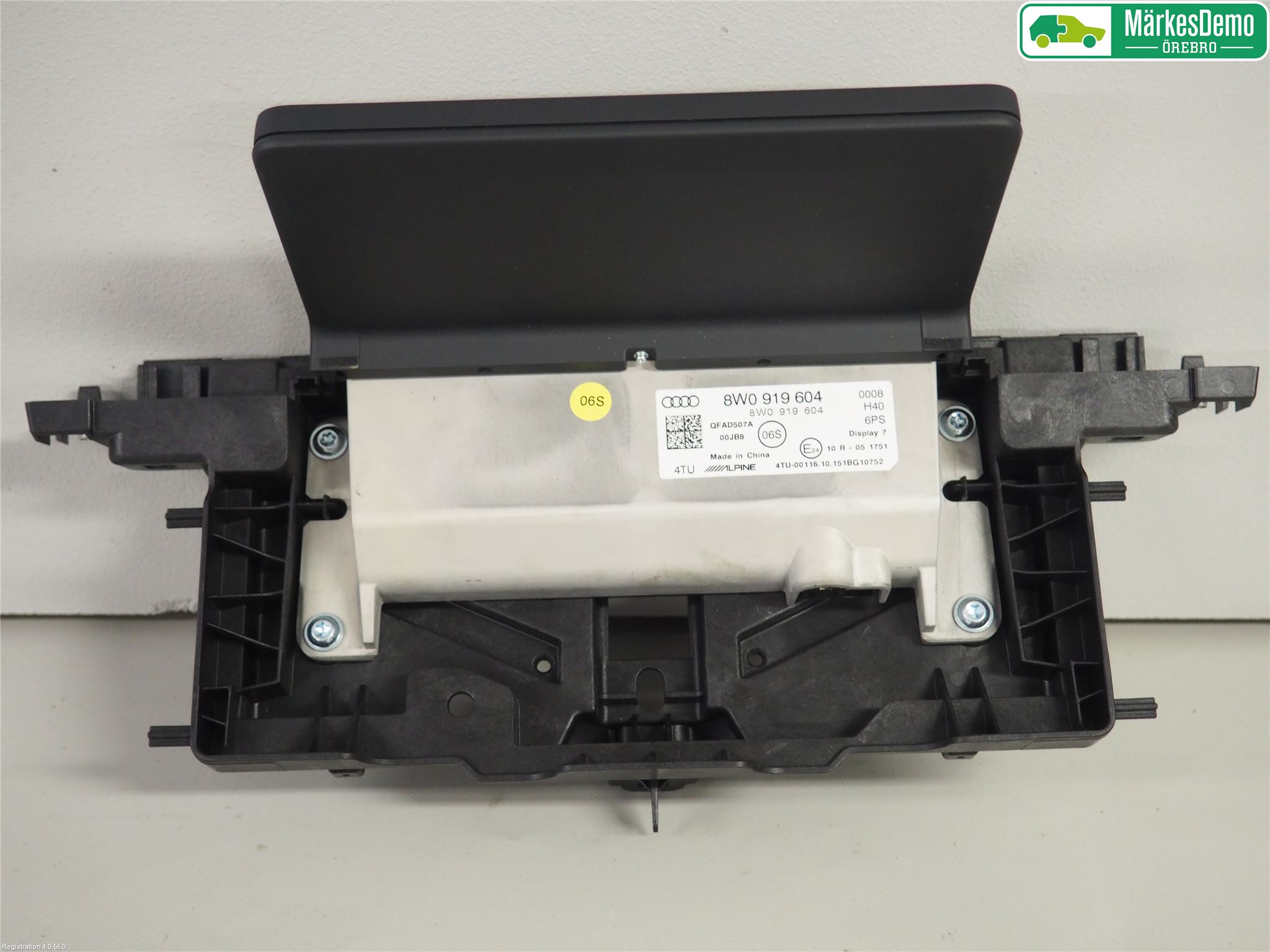 Audi A4/S4 B9 16-19 Multifunktionsdisplay