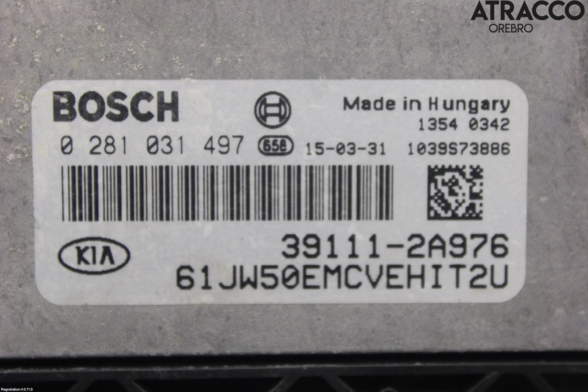 Kia CEED 12-18 Styrenhet Insprut Bensin