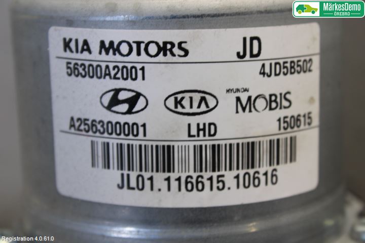 Kia CEED 12-18 Rattaxelagg Med Inb Servo