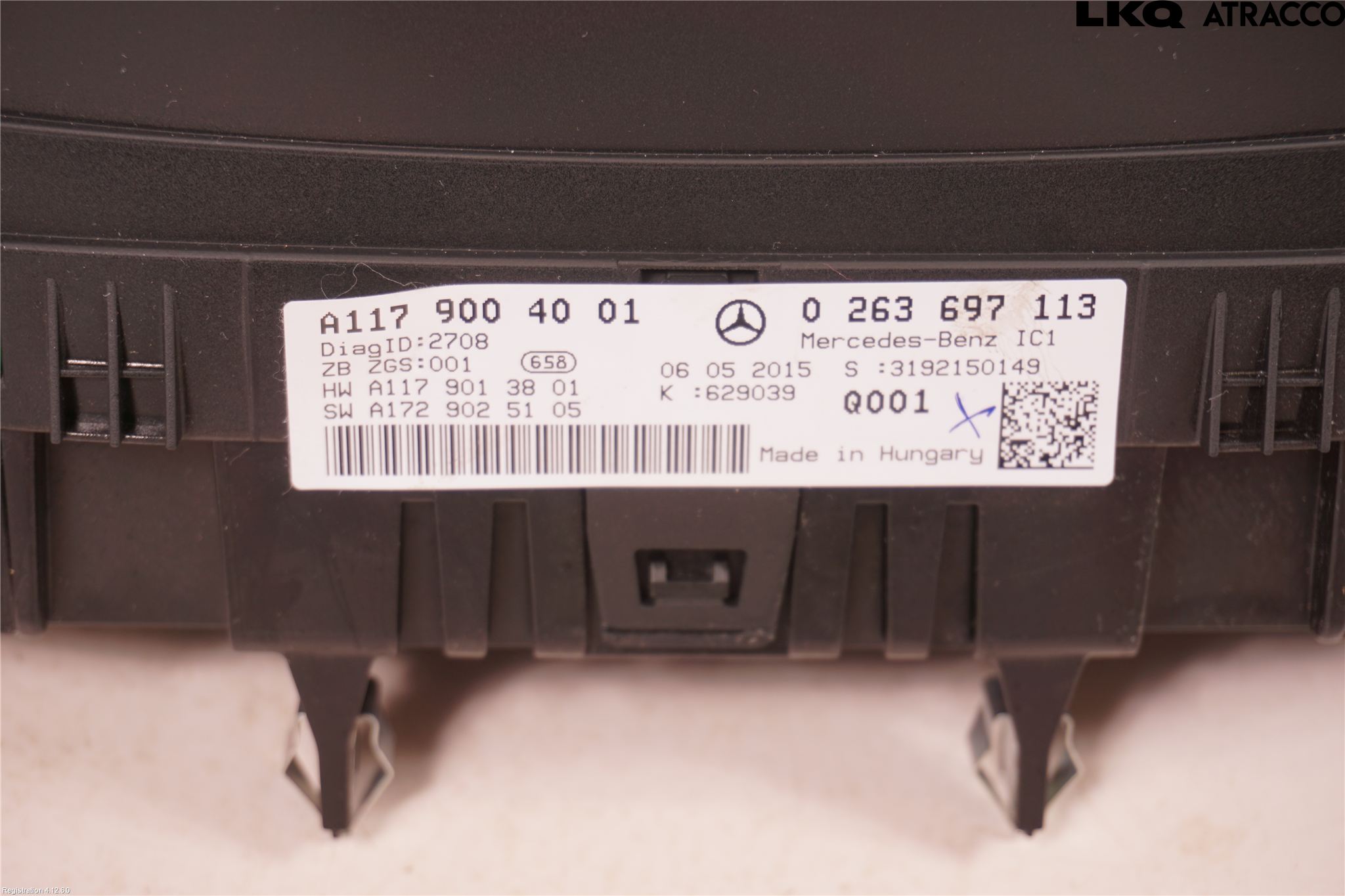 Mercedes-Benz MB CLA-KLASS (C117/X117) 13-19 Instrument Komb