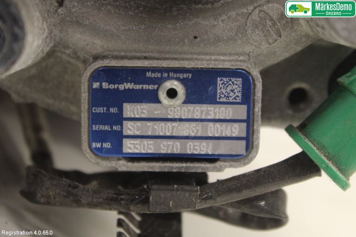 Citroen C4 GRAND PICASSO 14-18 Turboaggregat