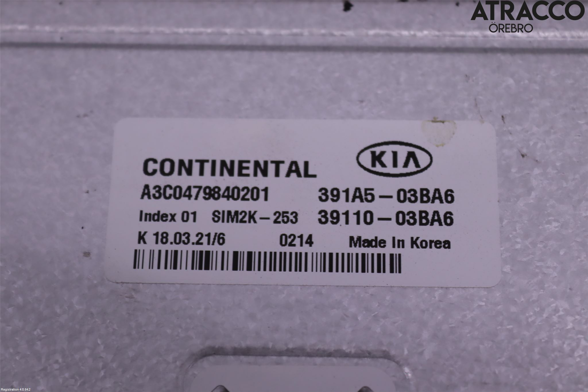 Kia CEED/CEED SW 19- Styrenhet Insprut Bensin