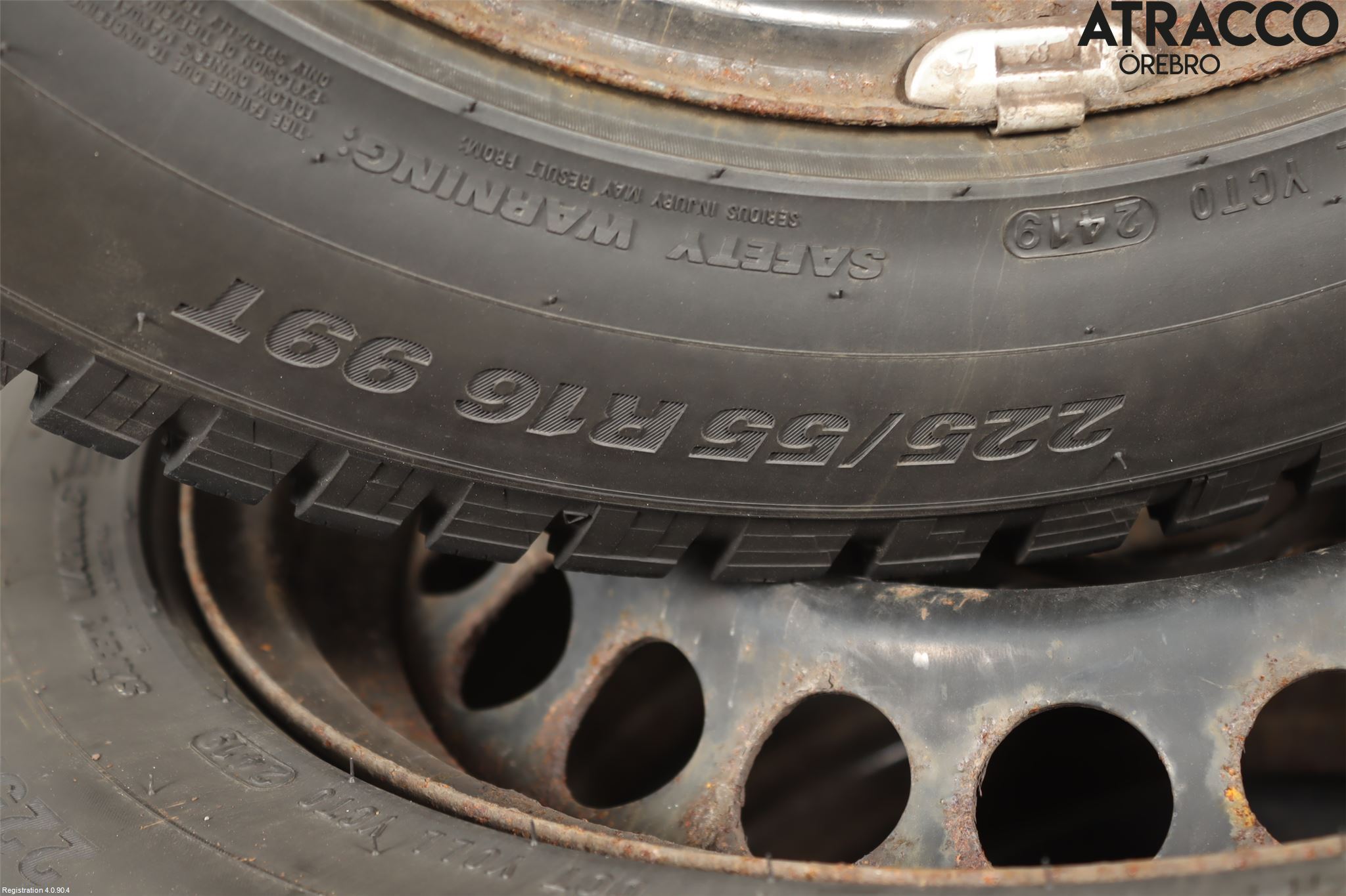 Mercedes-Benz MB E-KLASS (W210) 96-03 Vinterdäck Plåtfälg 4St