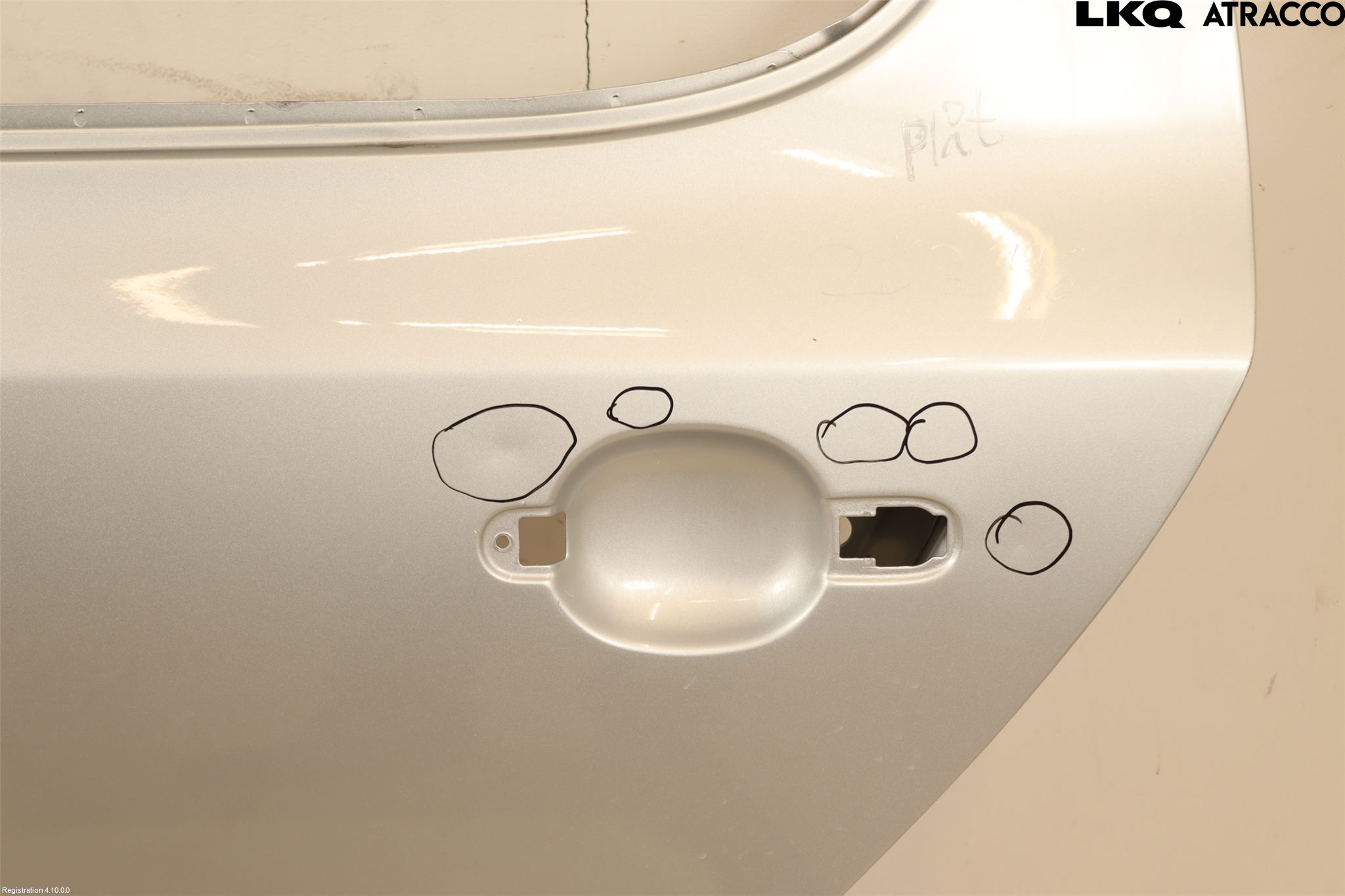 Skoda FABIA 07-14 Dörr Bak Vänster