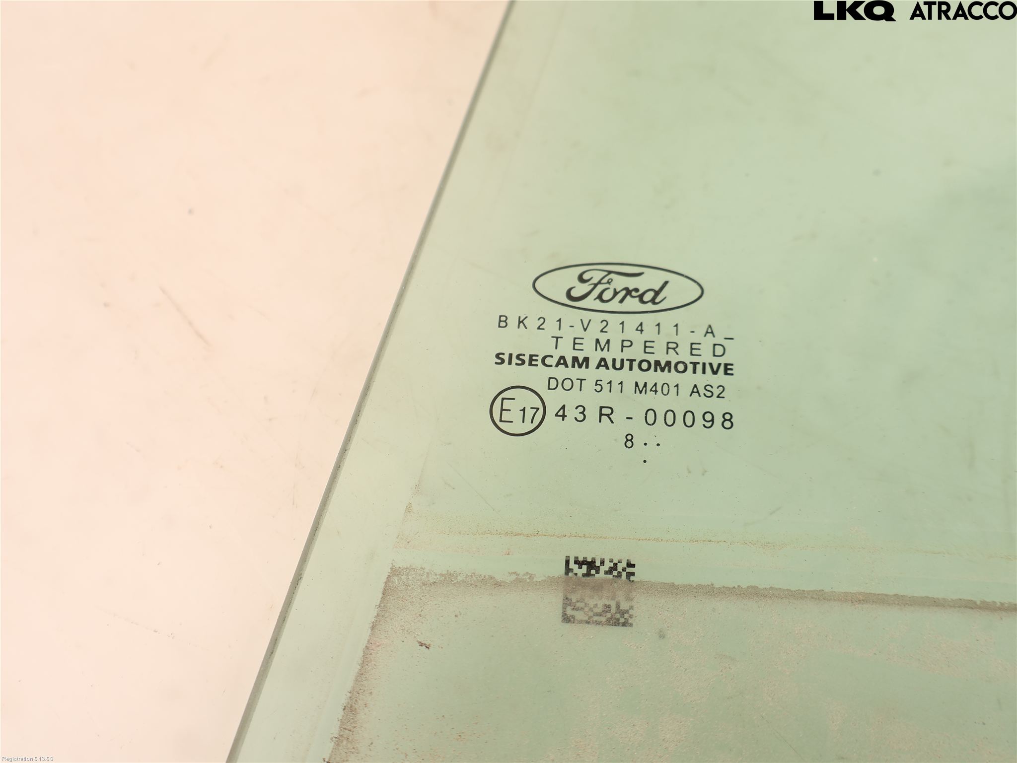 Ford TRANSIT SKÅP/BUSS 14-22 Dörruta Fram Vänster