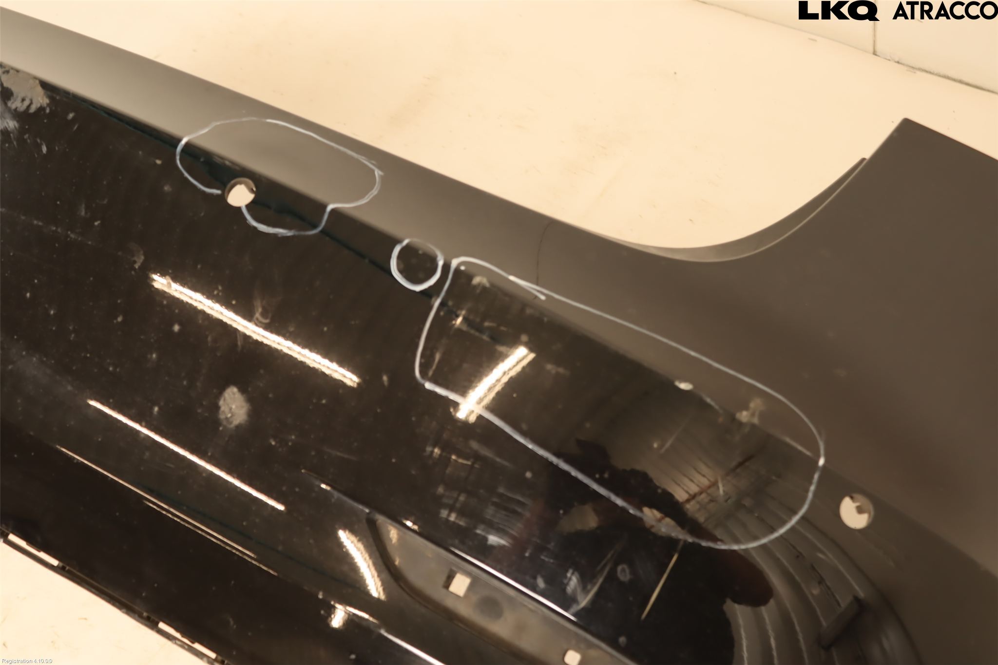 Tesla MODEL 3 17- Stötfångarbeklädnad Bak