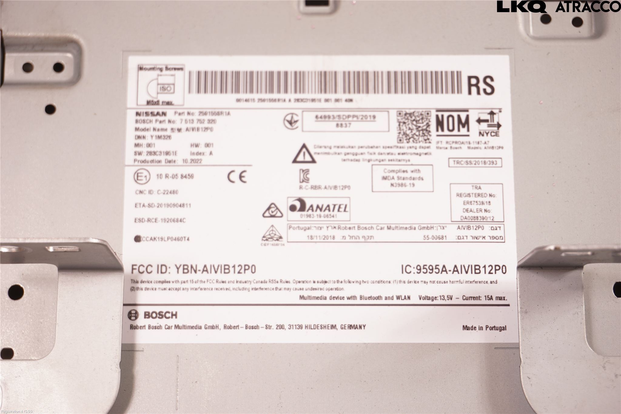 Nissan LEAF 18- Gps Navigator