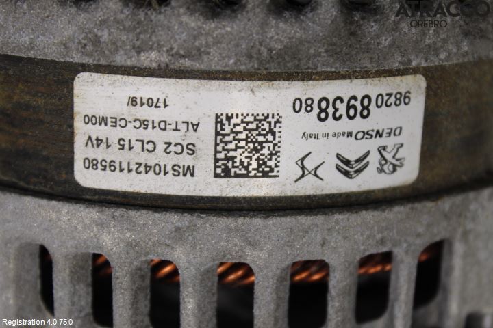 Peugeot 3008 17-24 Generator