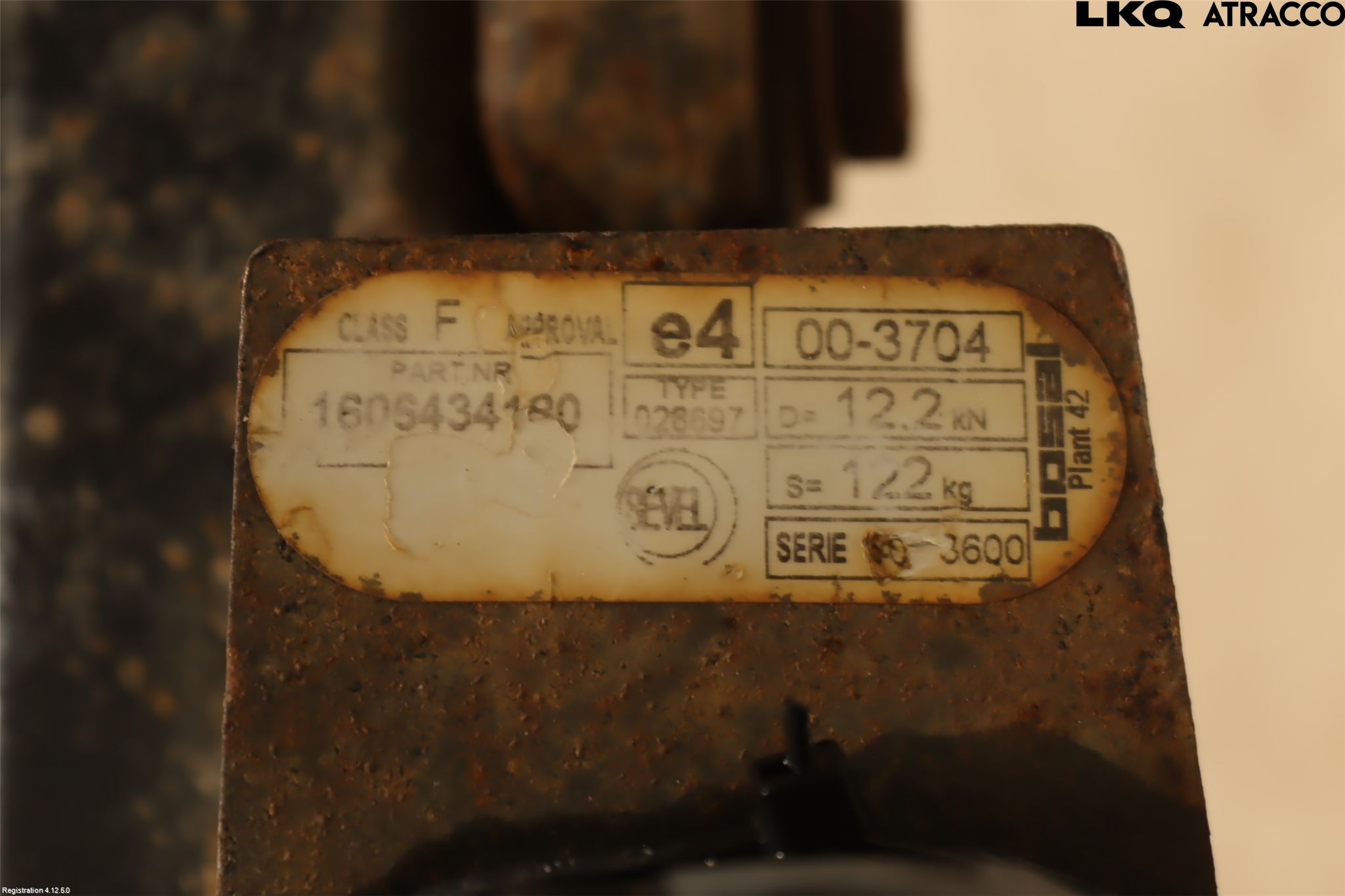 Peugeot EXPERT 07-14 Dragkrok