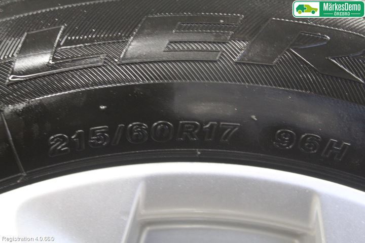 Nissan QASHQAI 14-17 Sommardäck Alumfälg 4St