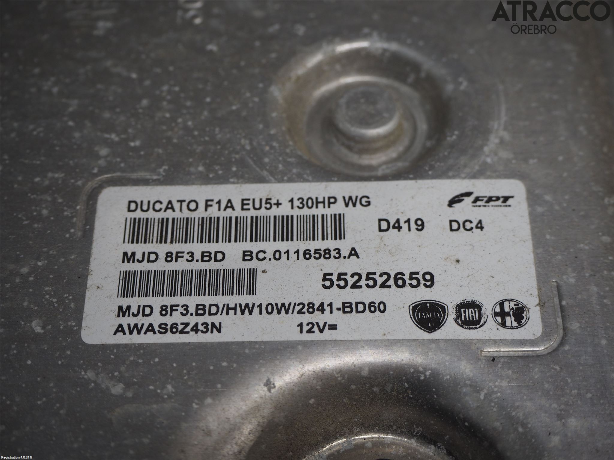 Fiat DUCATO 07-15 Styrenhet Insprut Bensin