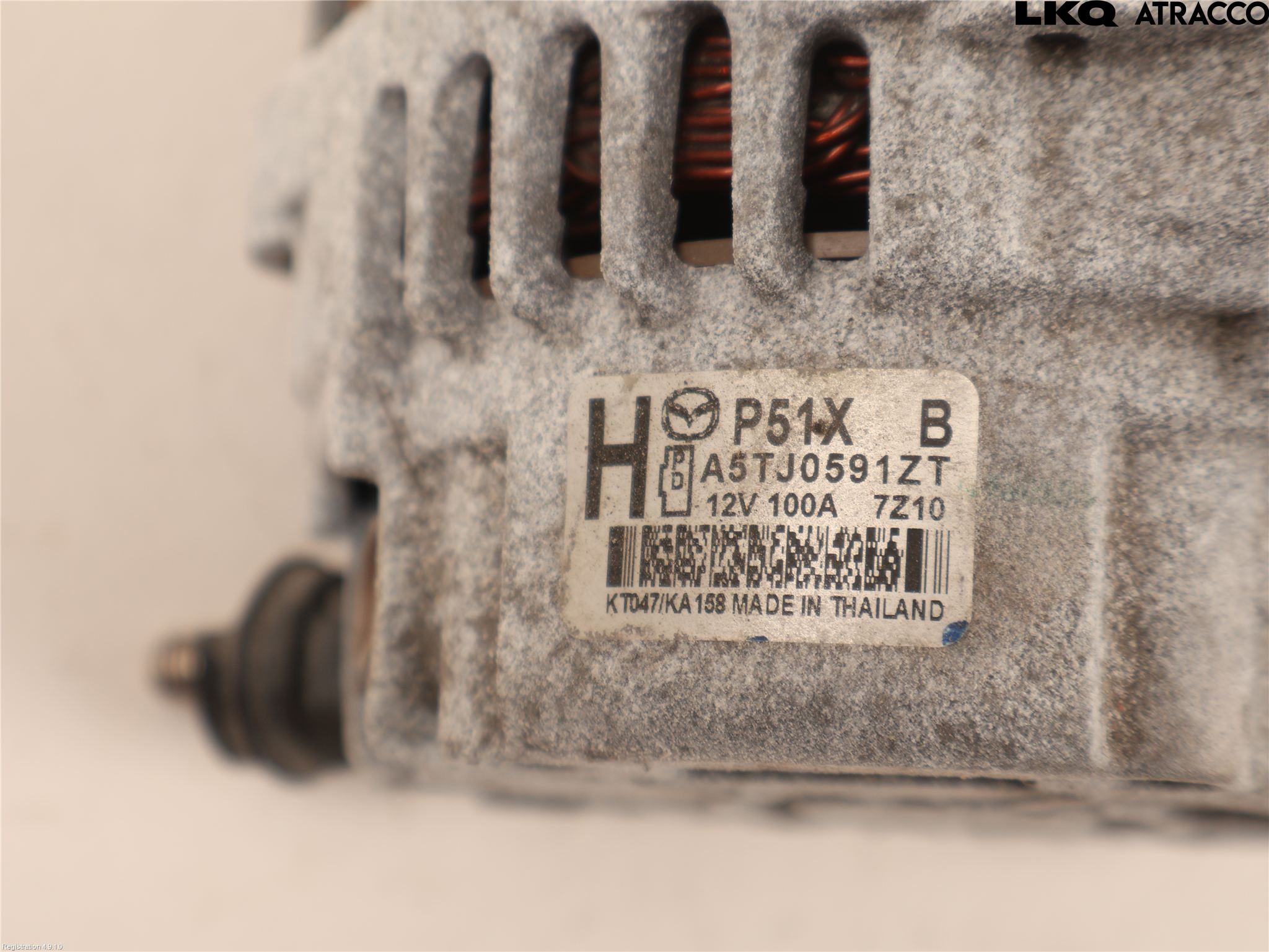 Mazda 3 III 14-19 Generator