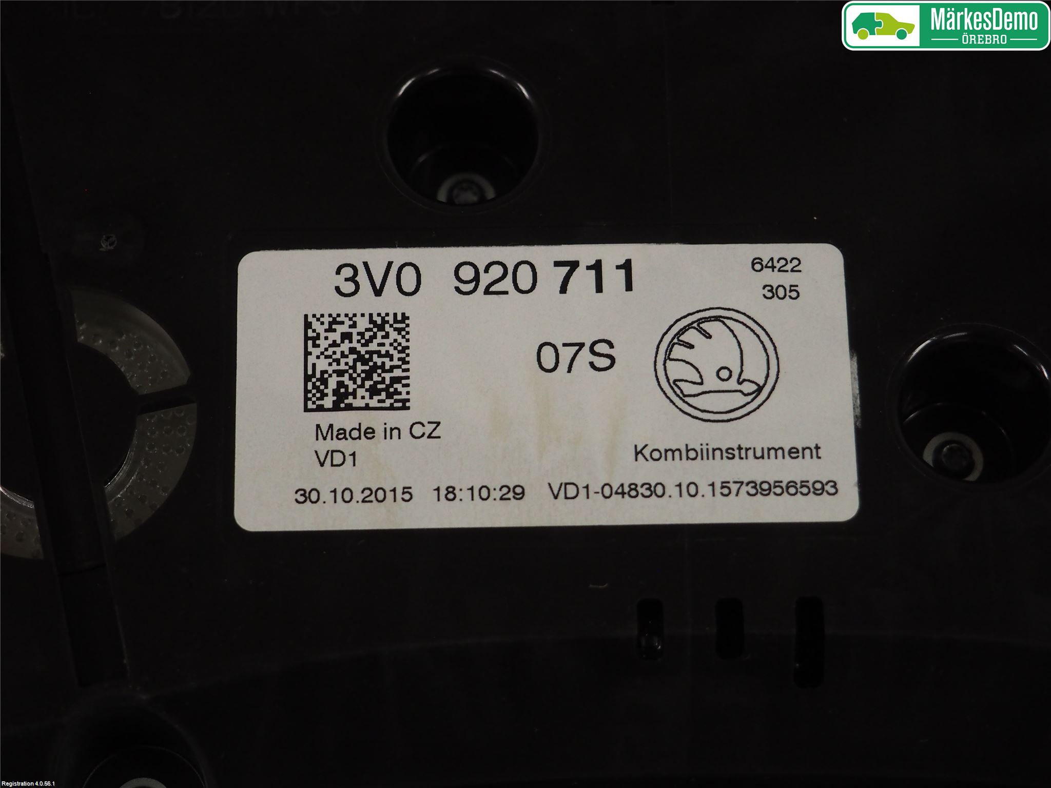 Skoda SUPERB 16-24 Instrument Komb