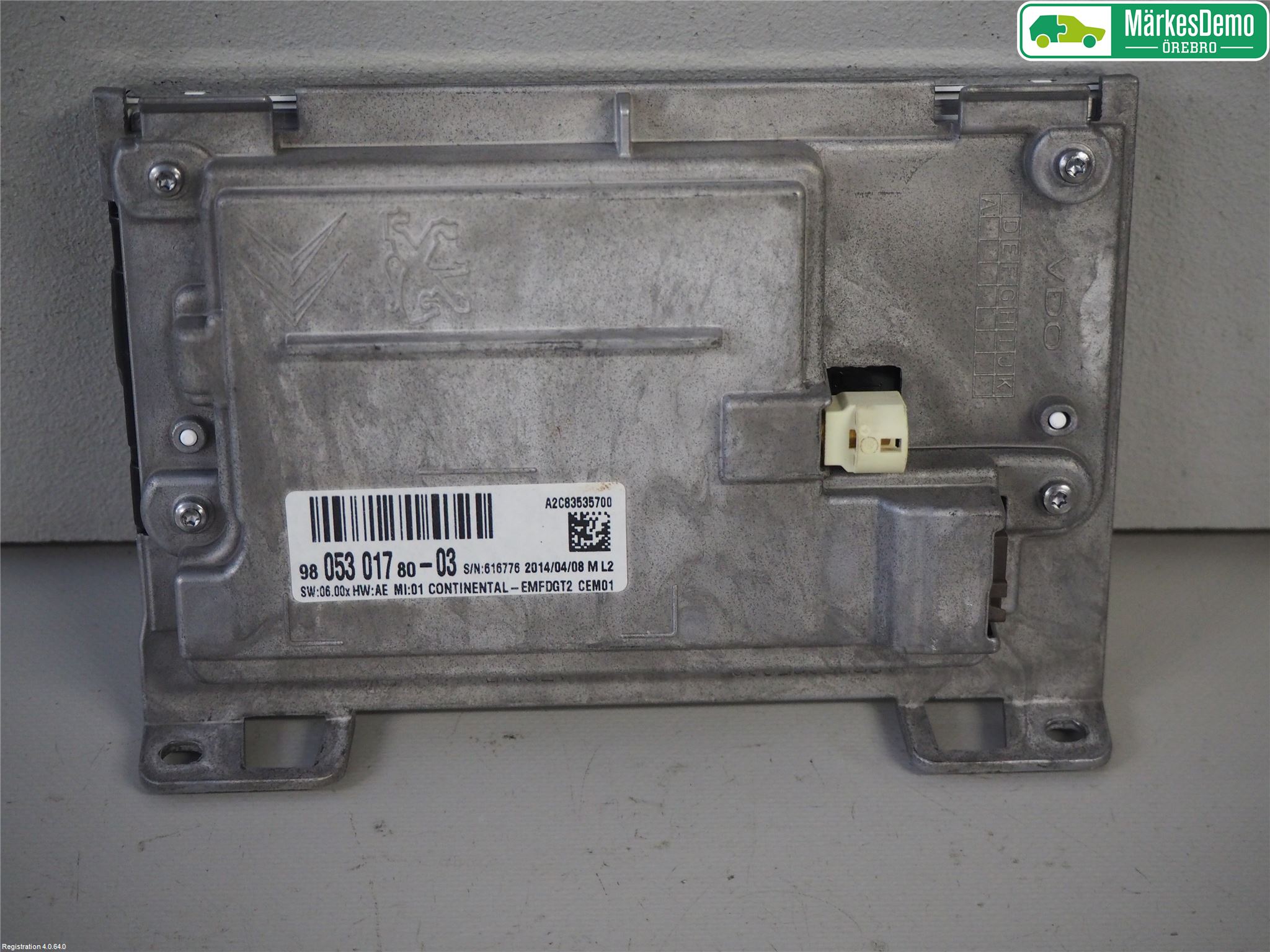 Peugeot 208 12-15 Bildskärm