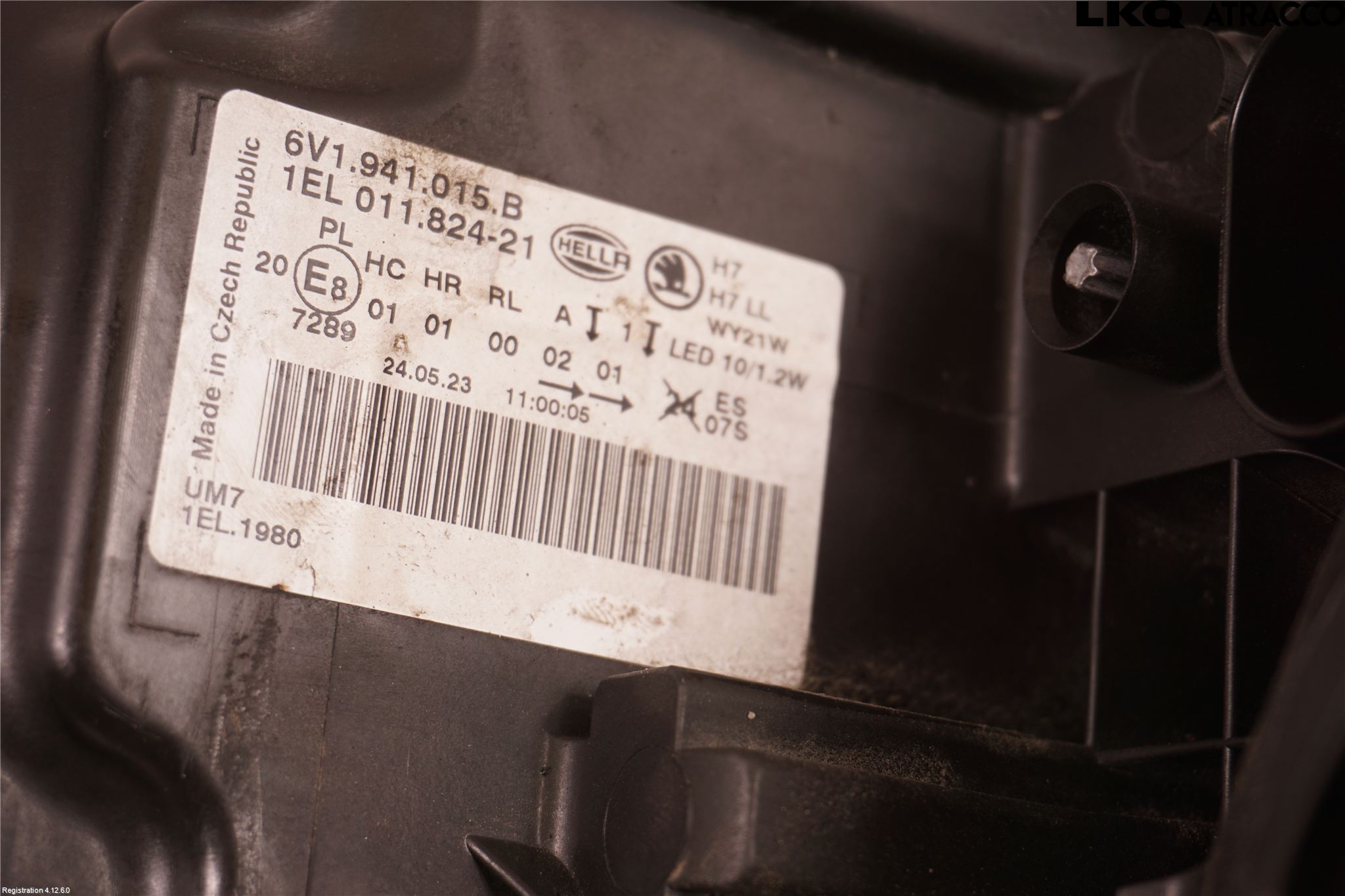 Skoda FABIA 15-21 Strålkastare Vänster