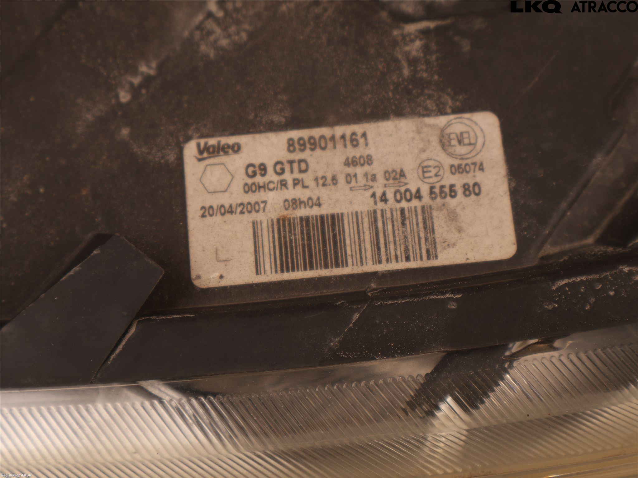 Citroen JUMPY 07-16 Strålkastare Vänster