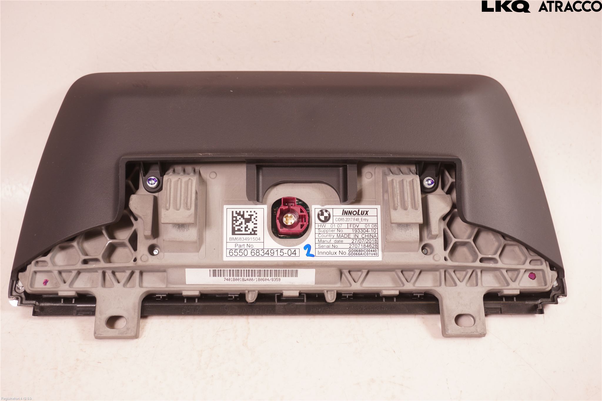 BMW X1 F48 15-22 Bildskärm