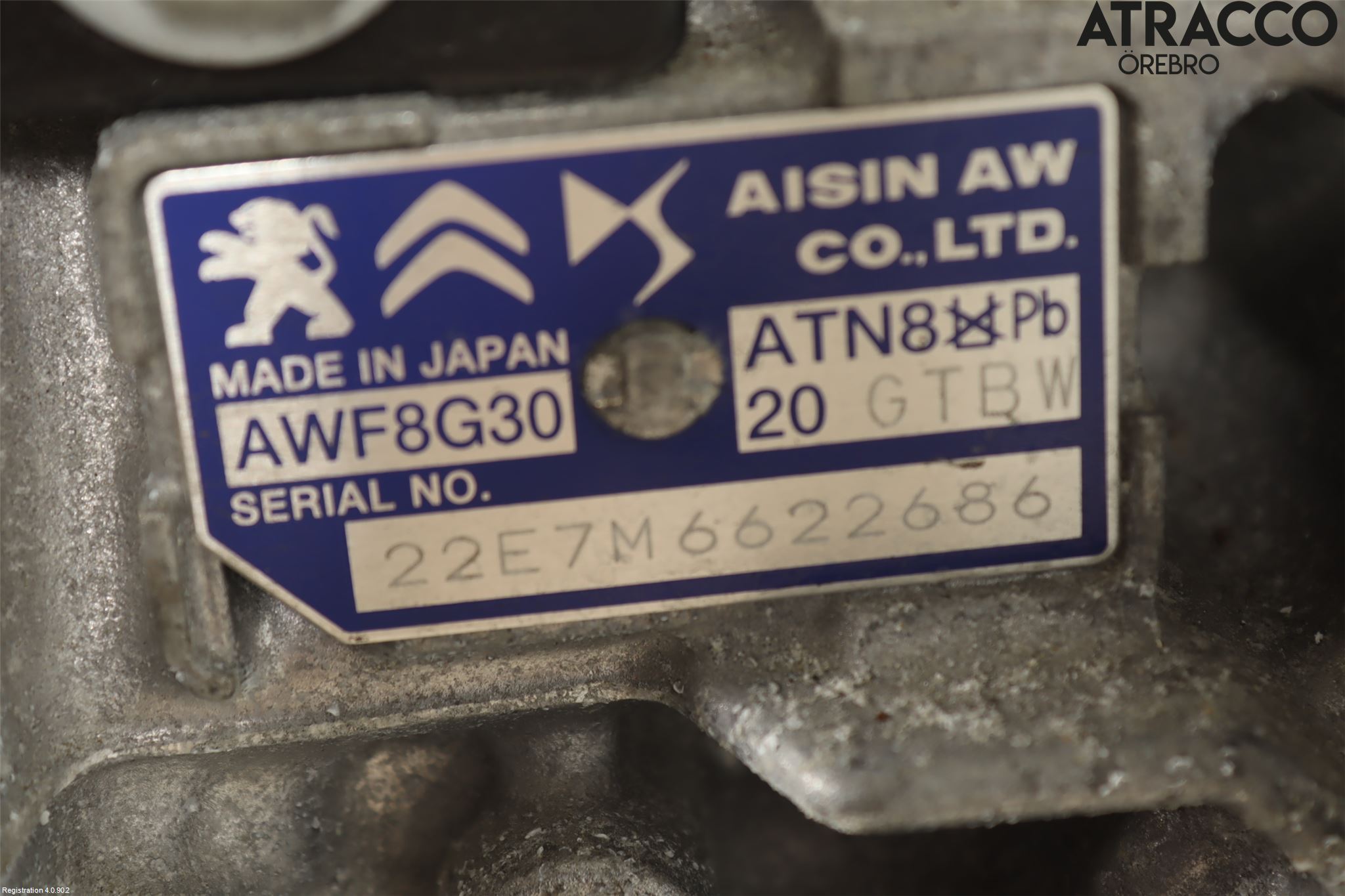 Peugeot 208/E-208 20- Växellåda Automat