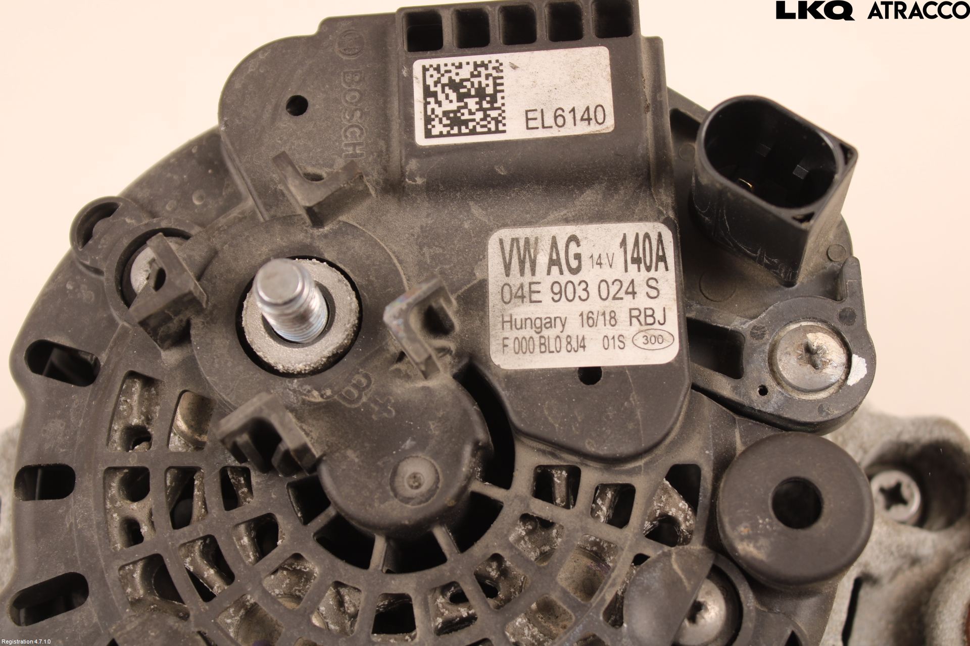 Volkswagen VW GOLF / E-GOLF VII 13-20 Generator