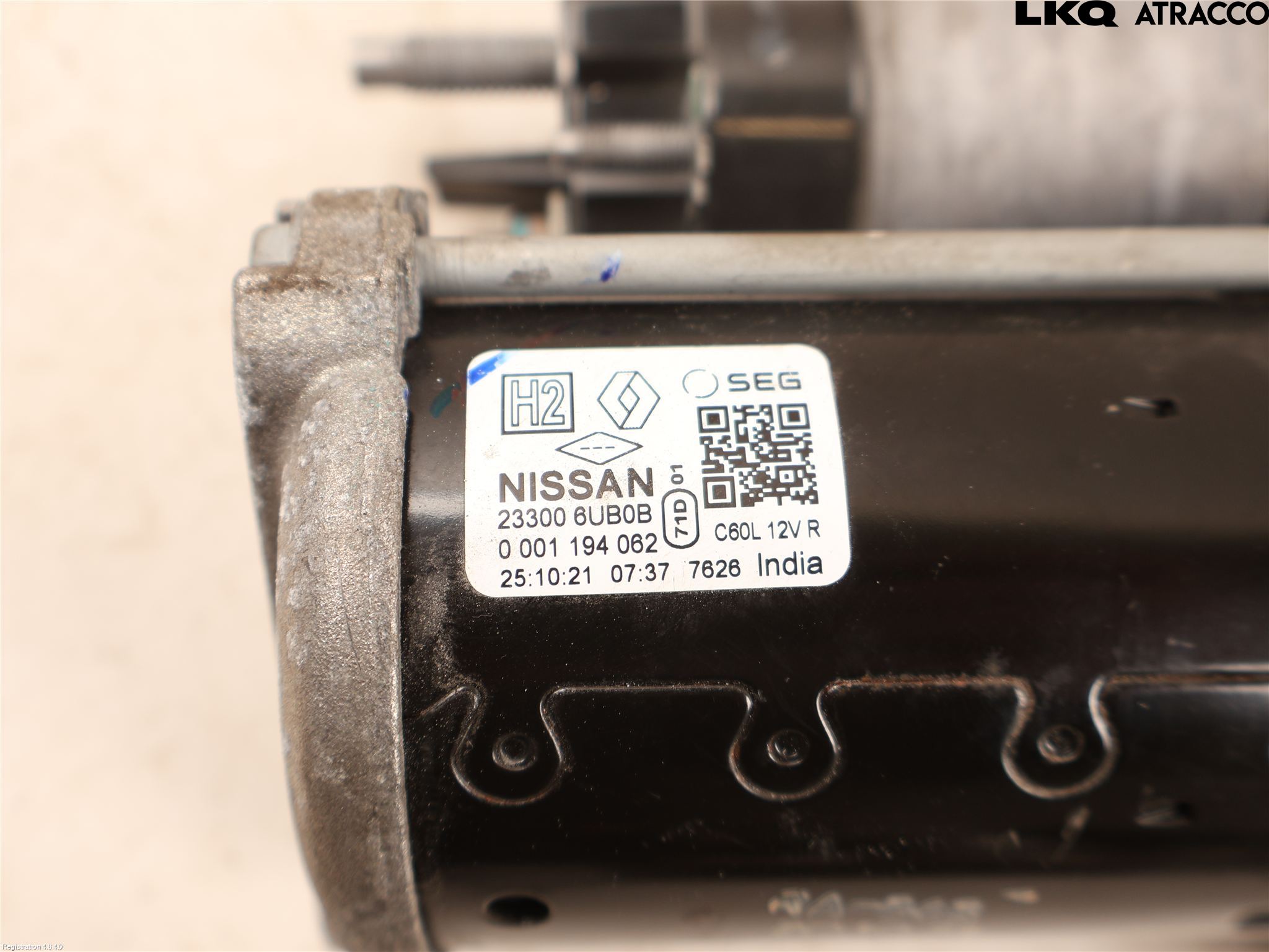 Nissan QASHQAI 21- Startmotor