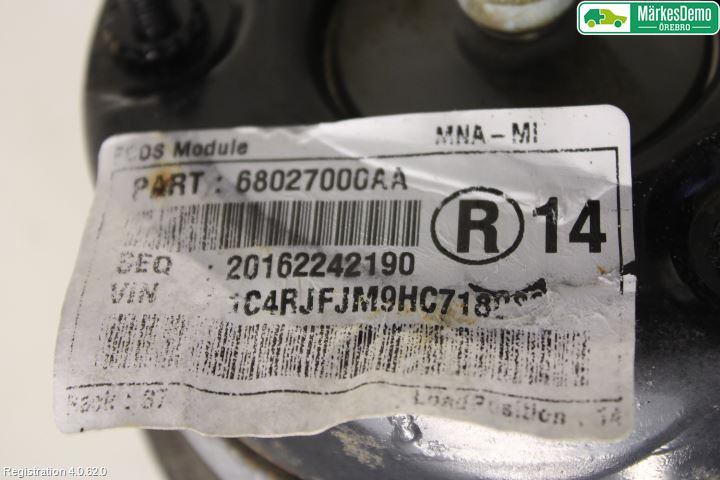 Jeep GRAND CHEROKEE 10-20 Fjäderben Fram Höger
