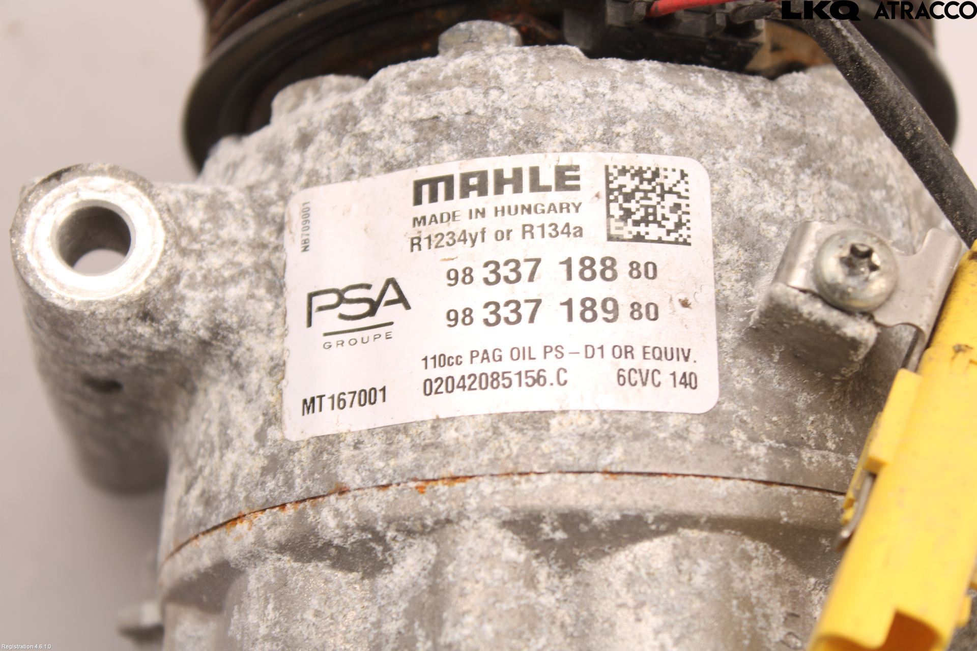 Citroen C4/E-C4 C4X/E-C4X III 21- Ac Kompressor