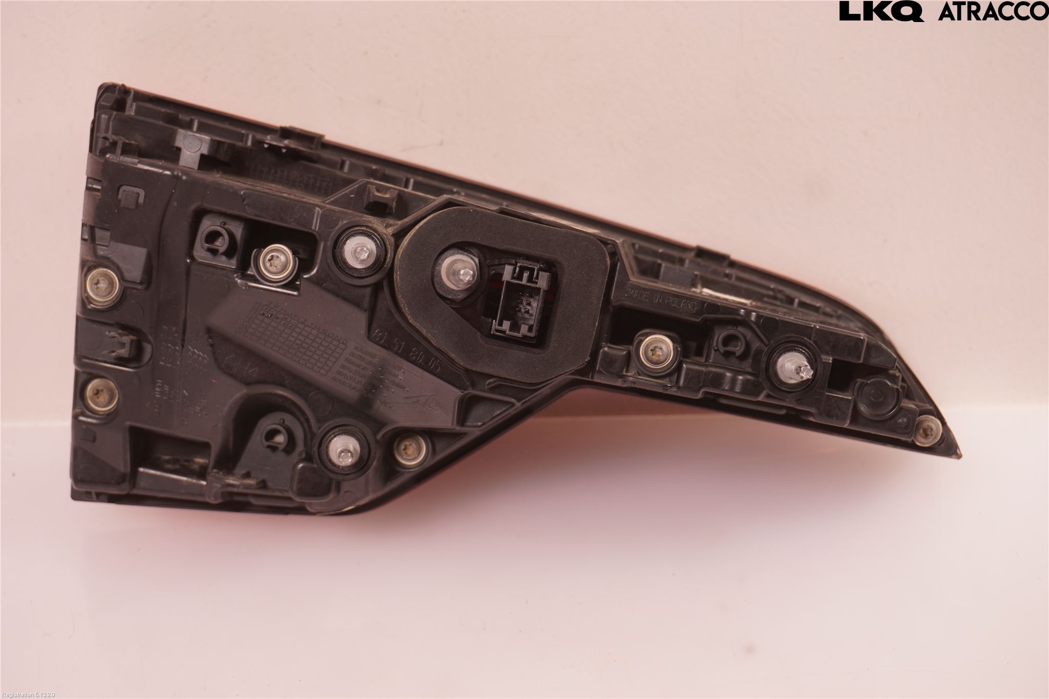 Audi A4/S4 B9 16-19 Bakljus Lucka Hö