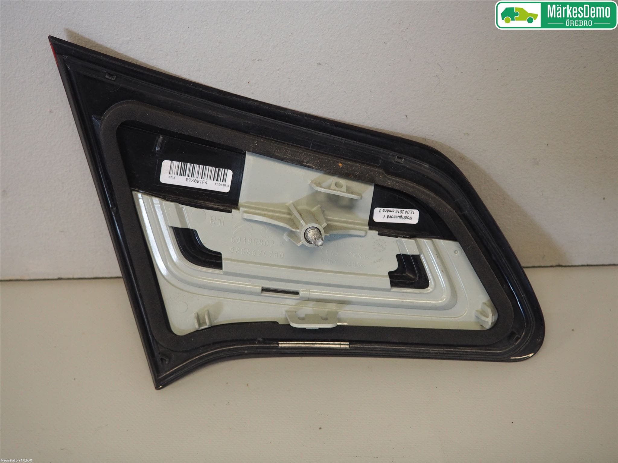 Citroen C4 II 11-18 Bakljus Lucka Hö