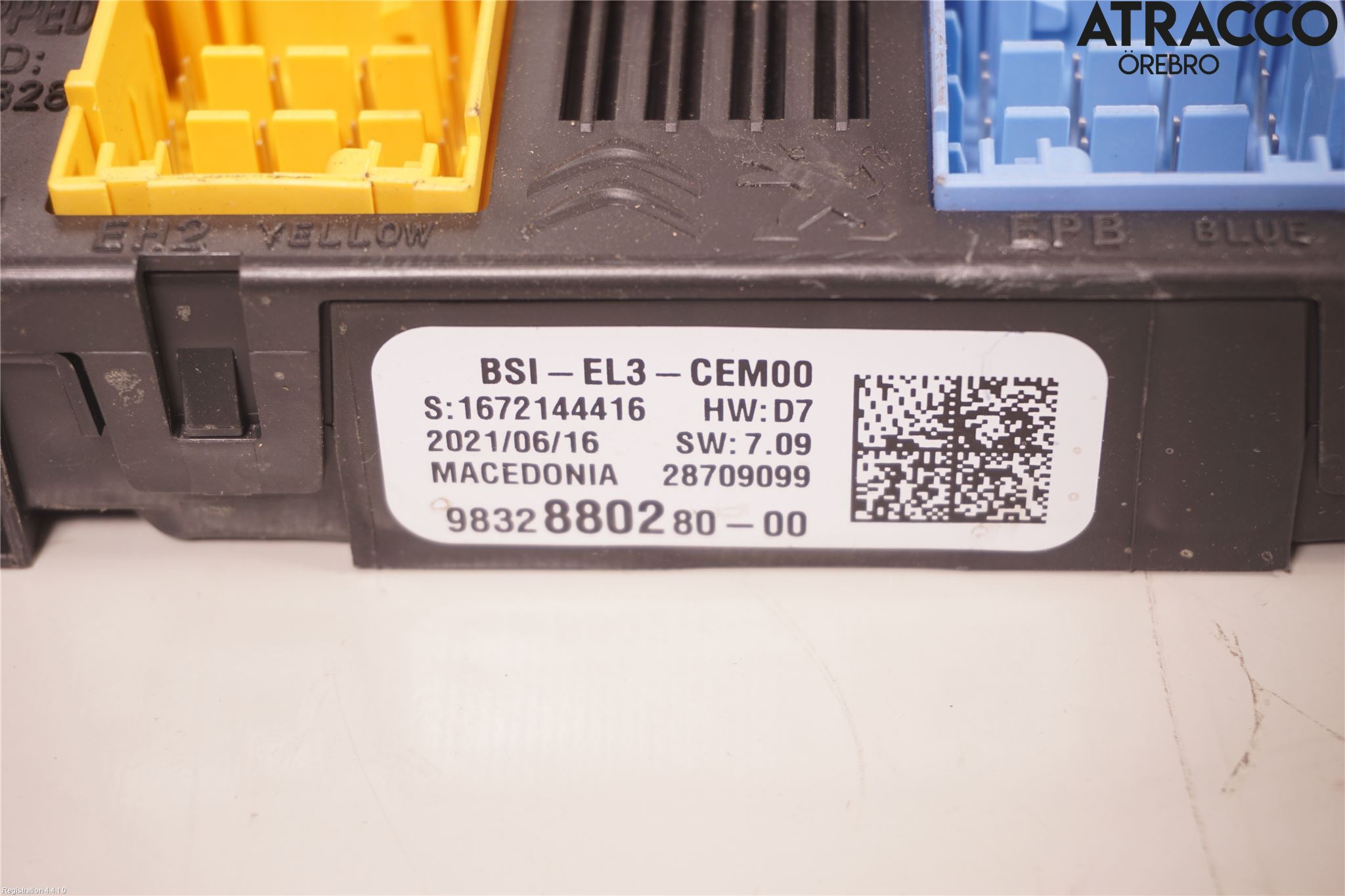 Citroen JUMPY/E-JUMPY 16- Säkringsdosa-Elcentral