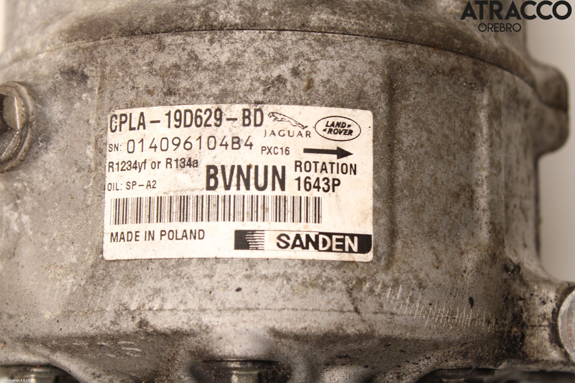 Landrover RANGE ROVER (L405) 13-21 Ac Kompressor