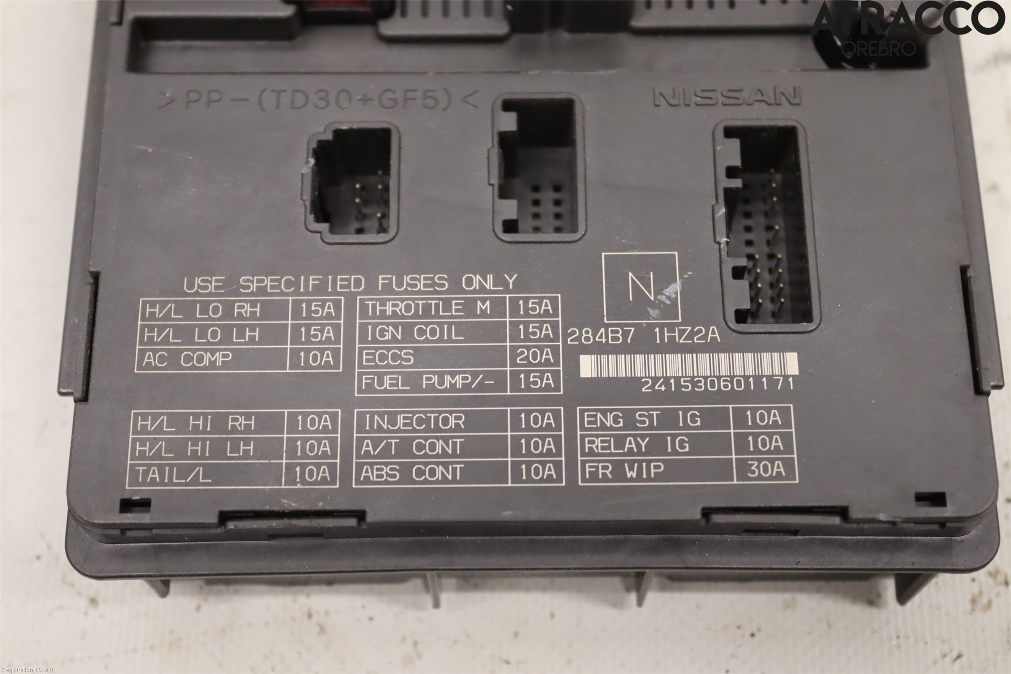 Nissan NOTE E12 14-20 Säkringsdosa-Elcentral