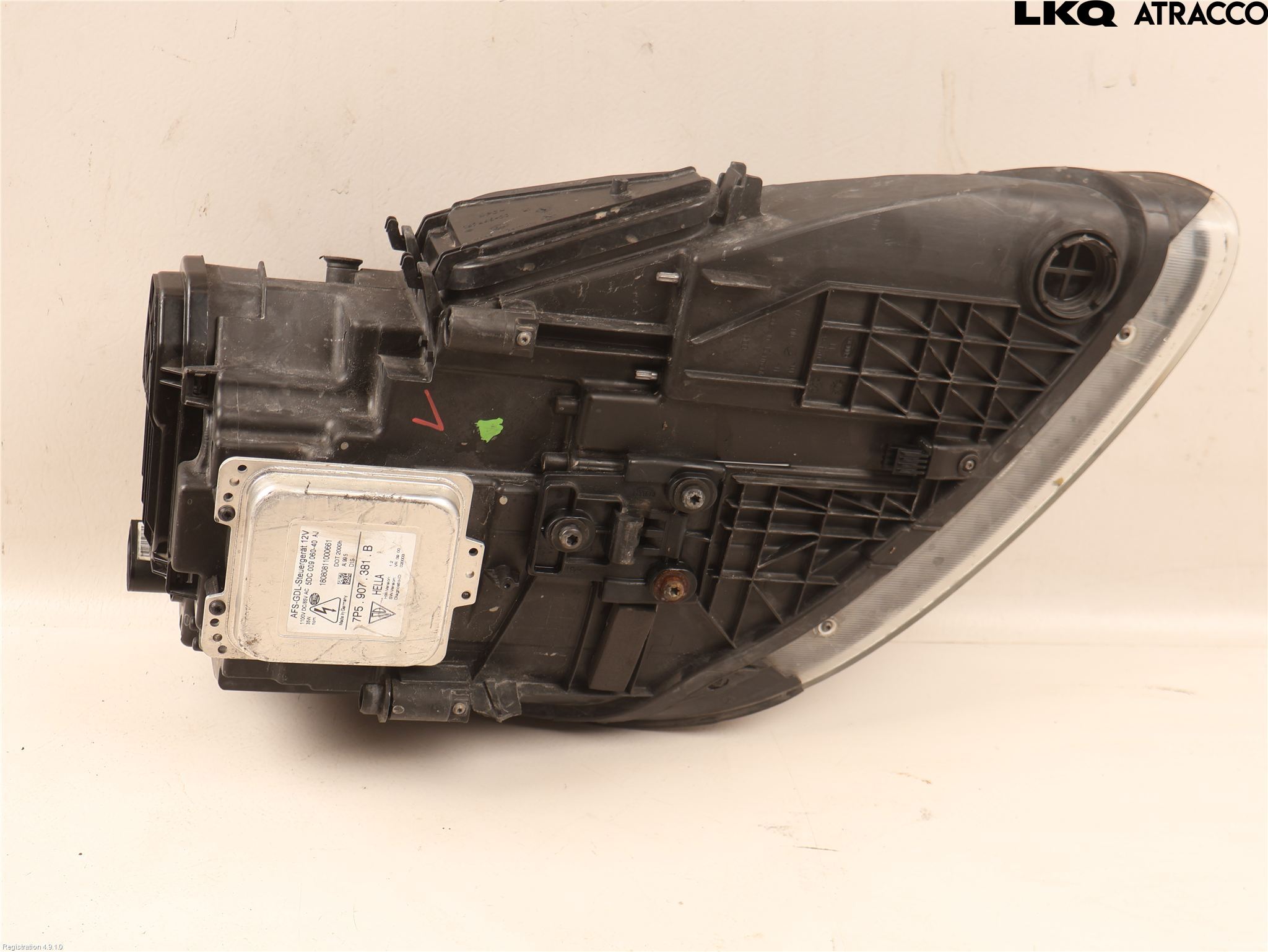 Porsche CAYENNE 03- Strålkastare Vänster