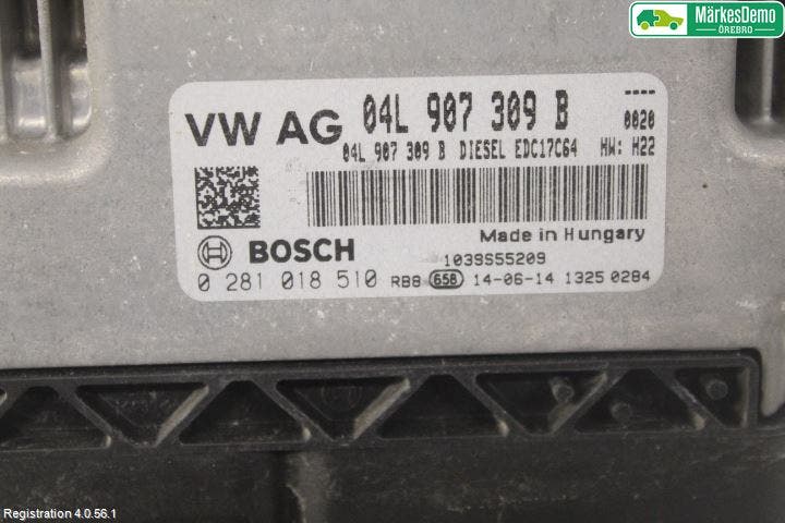 Volkswagen VW GOLF / E-GOLF VII 13-20 Styrenhet Insprut Bensin