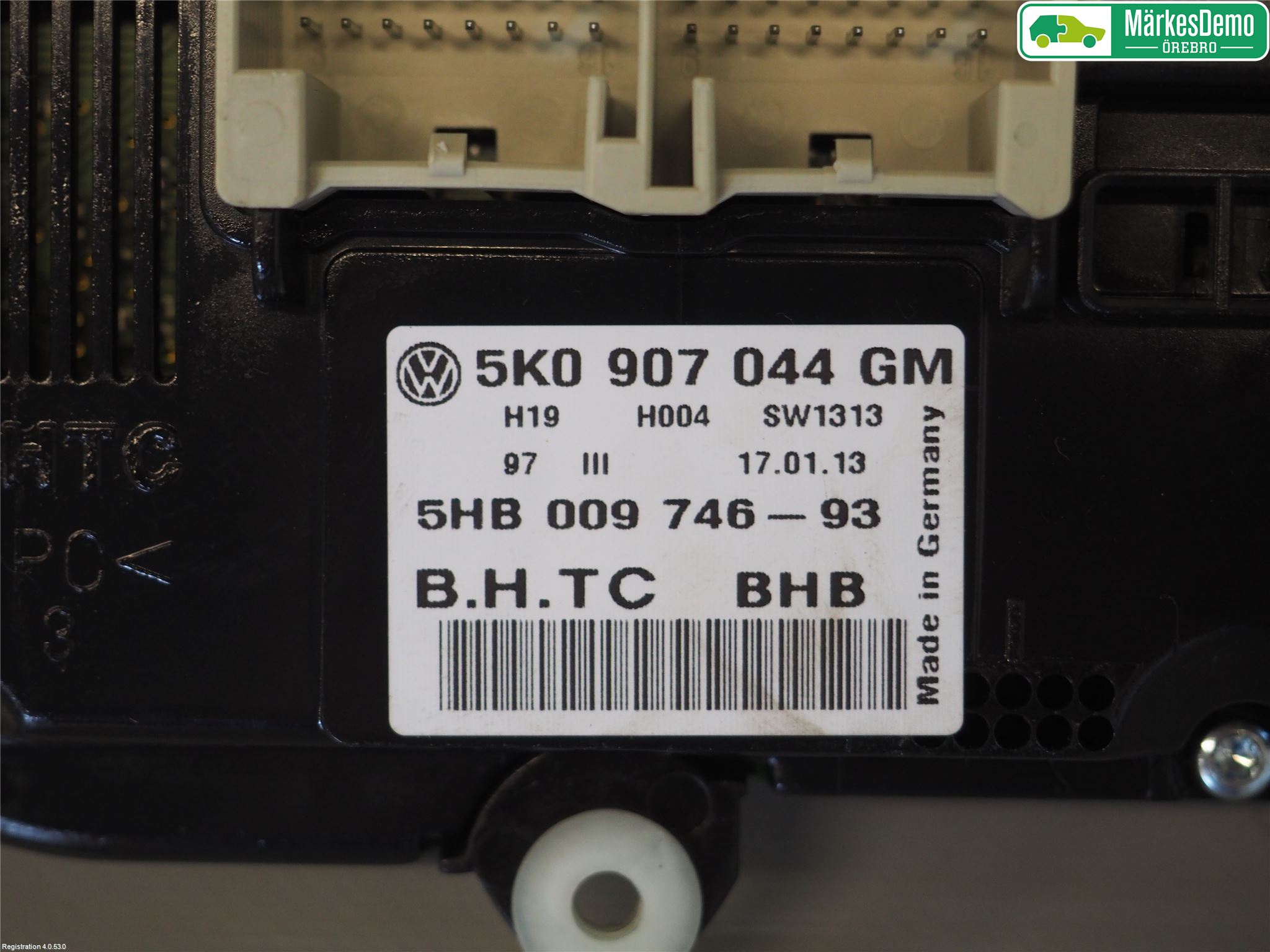 Volkswagen VW TIGUAN 07-16 Ac Styrenhet Ac Manöveren