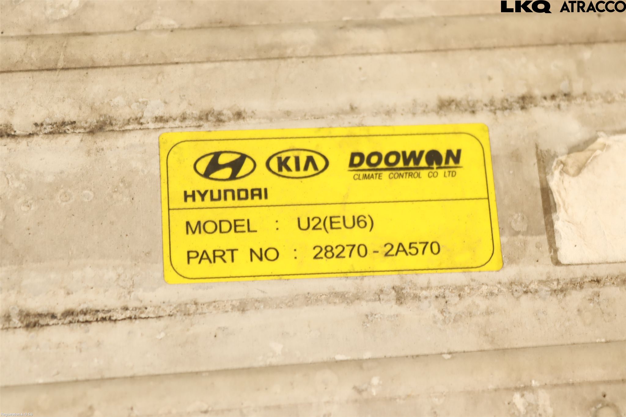 Kia CEED 12-18 Laddluft-Intercooler Kyl