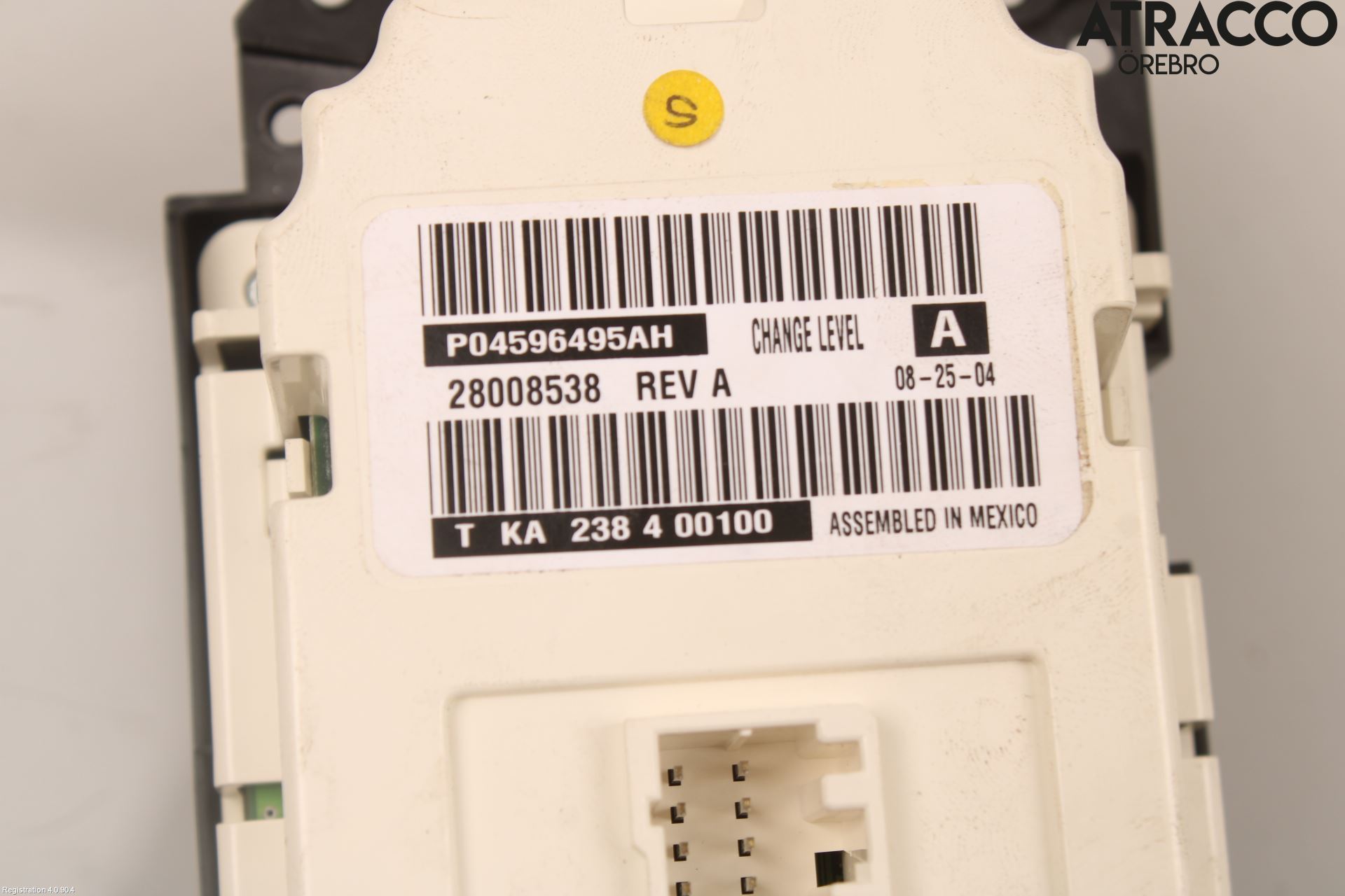 Dodge MAGNUM Ac Styrenhet Ac Manöveren