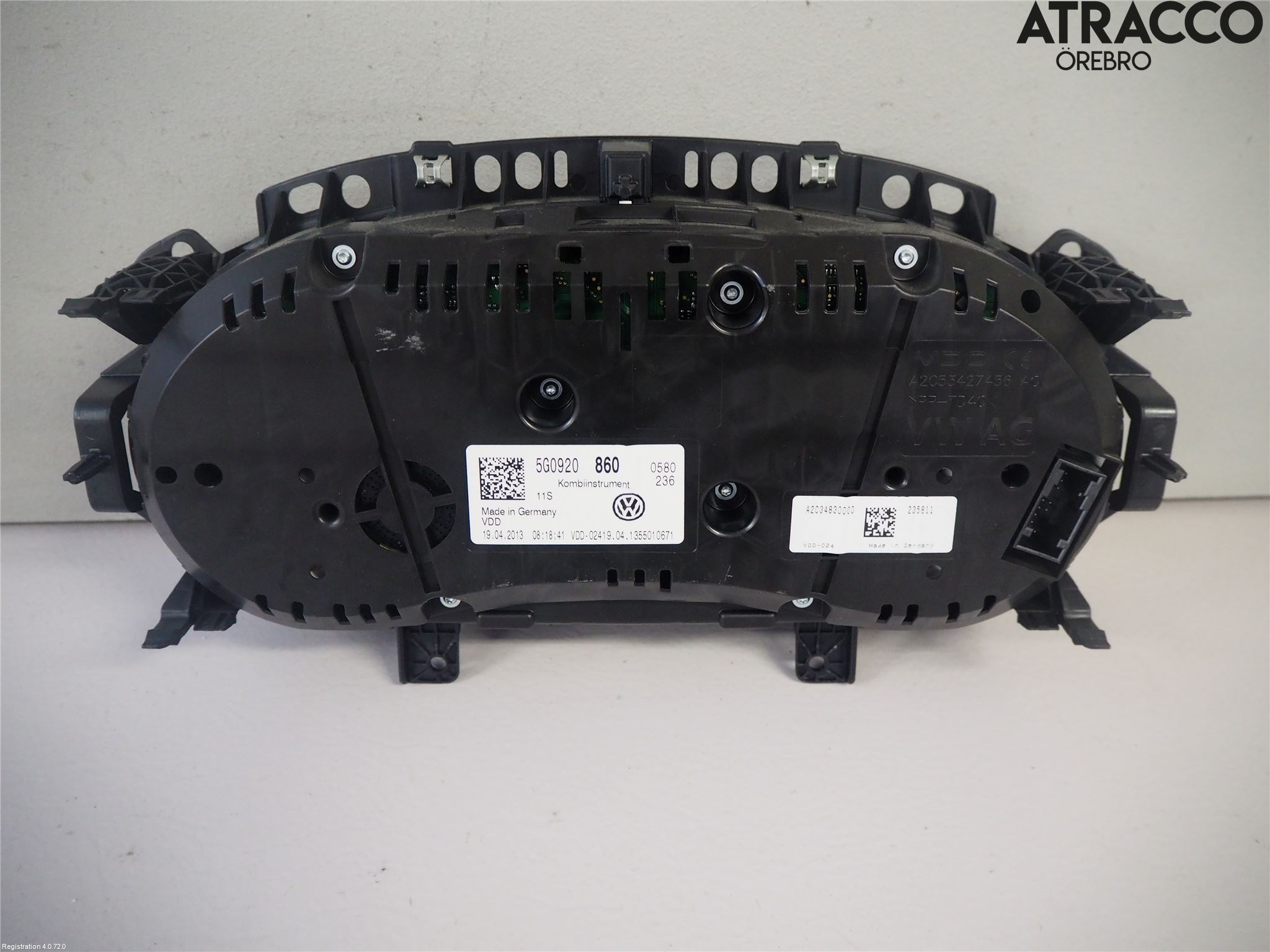 Volkswagen VW GOLF / E-GOLF VII 13-20 Instrument Komb