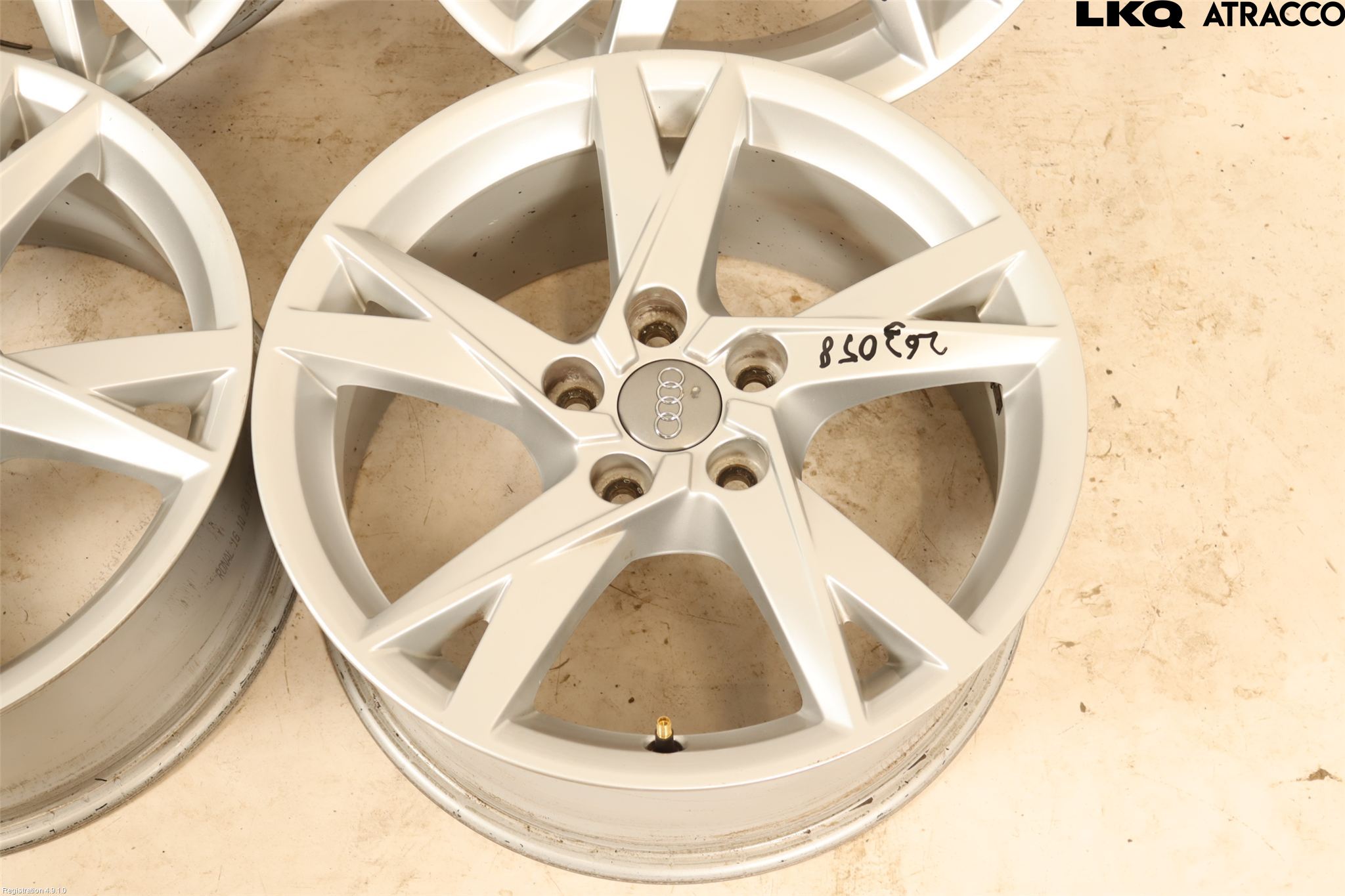 Audi Q3 8U 12-18 Fälgsats Aluminium