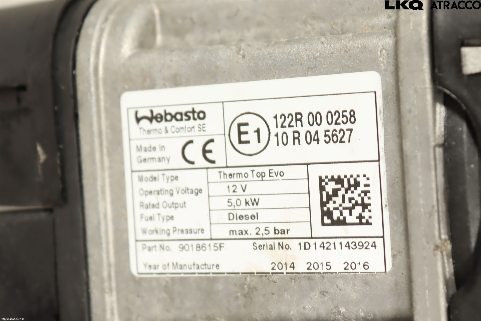 Citroen C5 08-17 Dieselvärmare