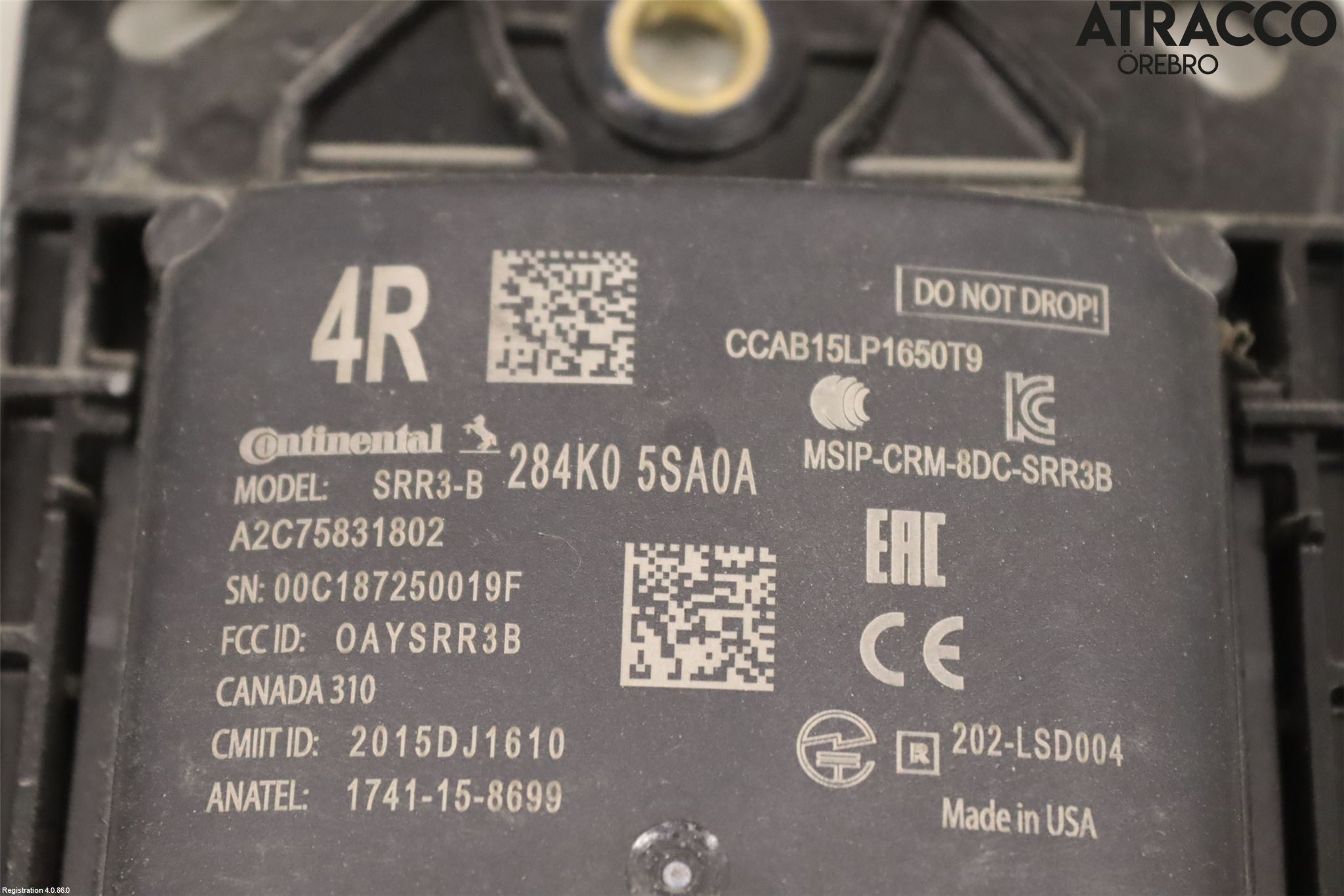 Nissan LEAF 18- Sensor Aktivt Kollisionsskydd